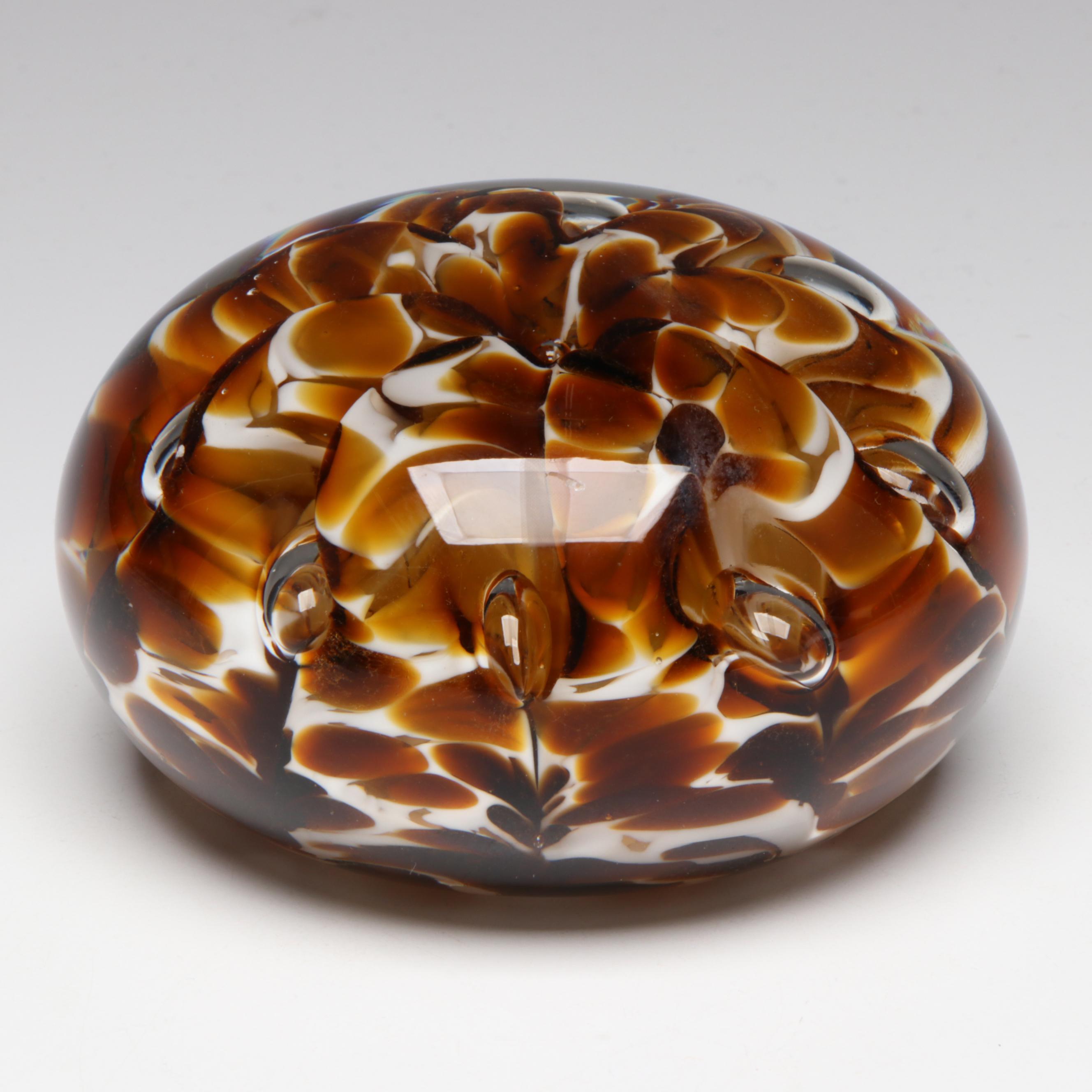 St. Clair and Bart Zimmerman Blown Art Glass Paperweights