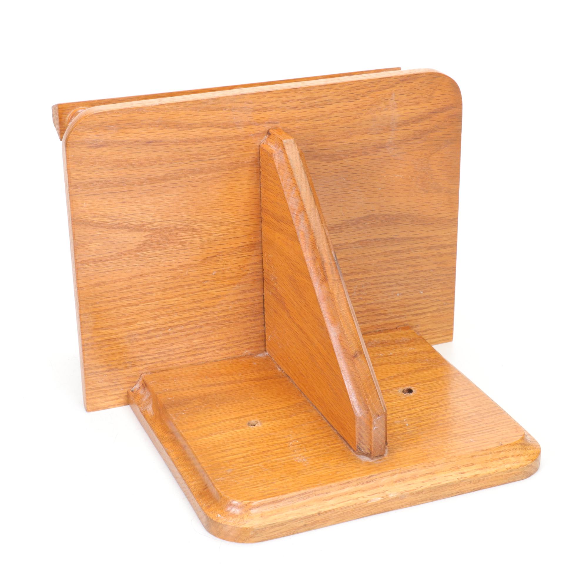 Antique Candlestick Telephone and Wood Hand Crank Ringer Box