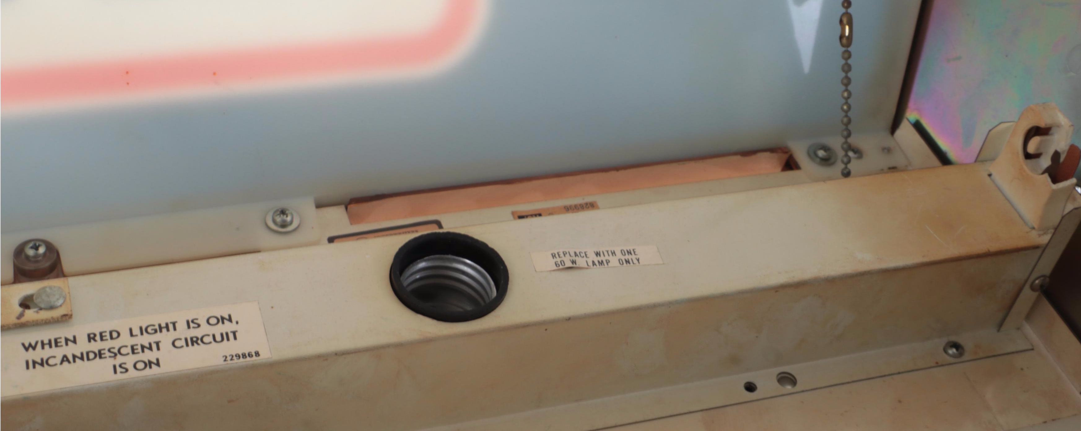 Bud Light Pool Table  Linear Pendant Light, 1980s