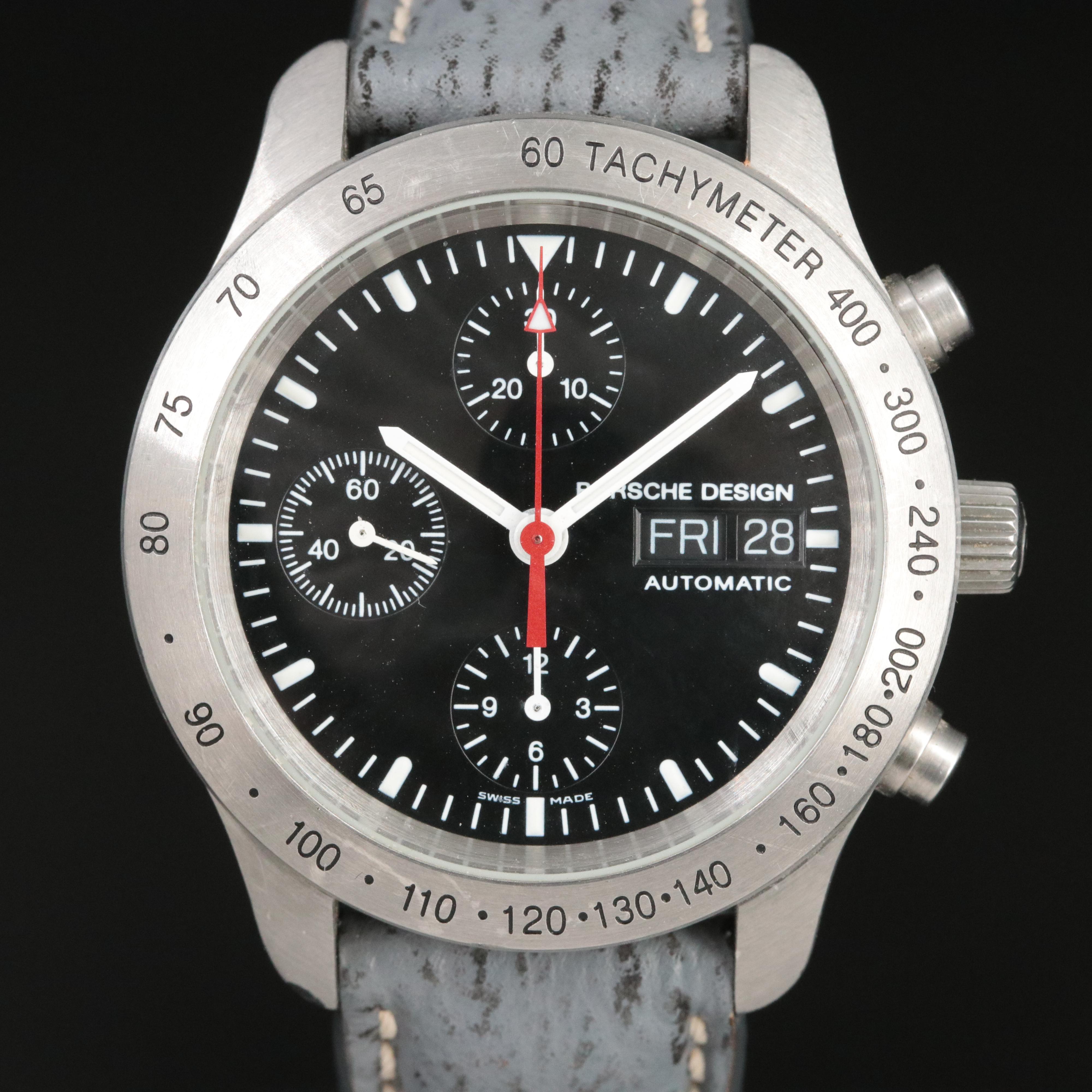 Eterna Porsche Design Day-Date Chronograph Watch