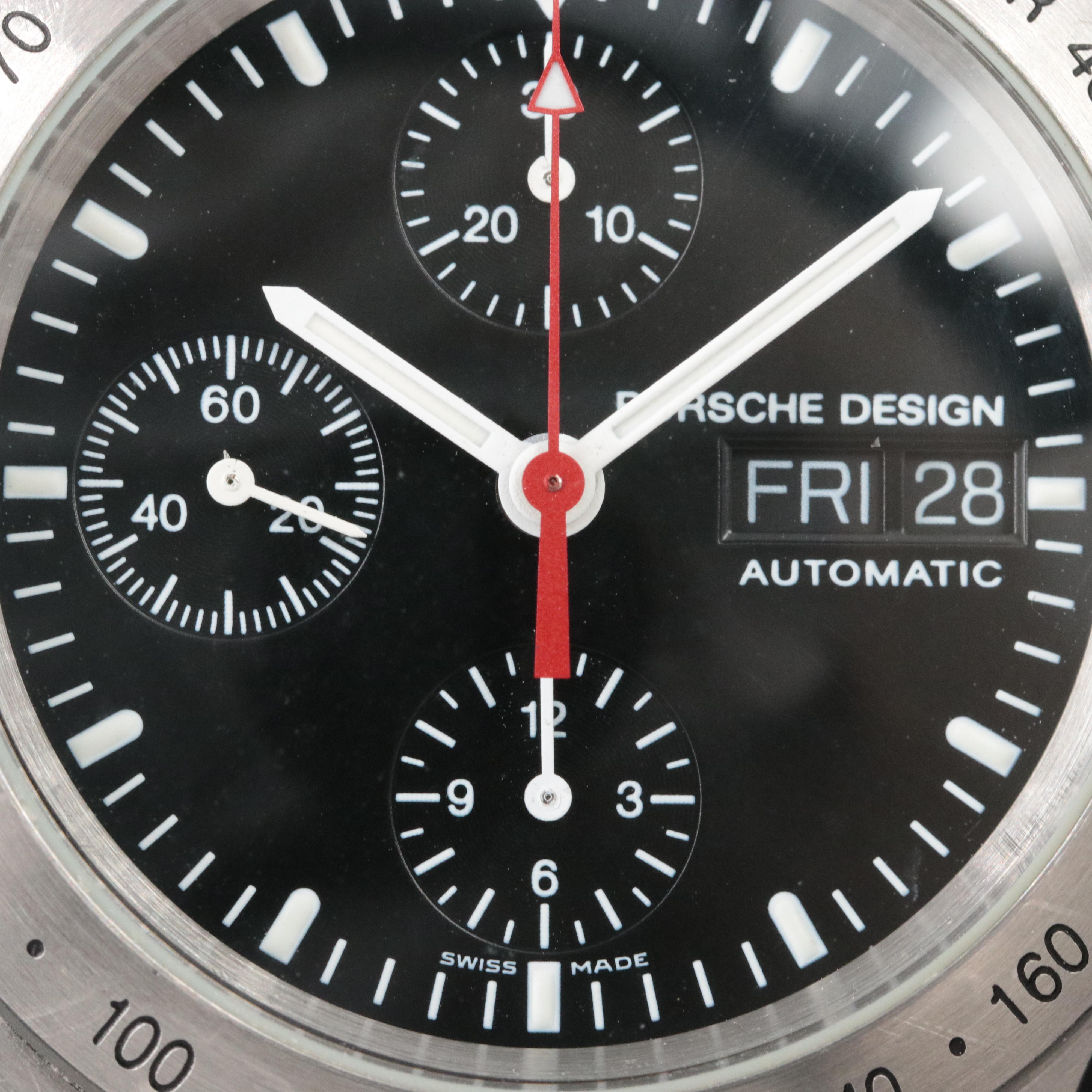 Eterna Porsche Design Day-Date Chronograph Watch