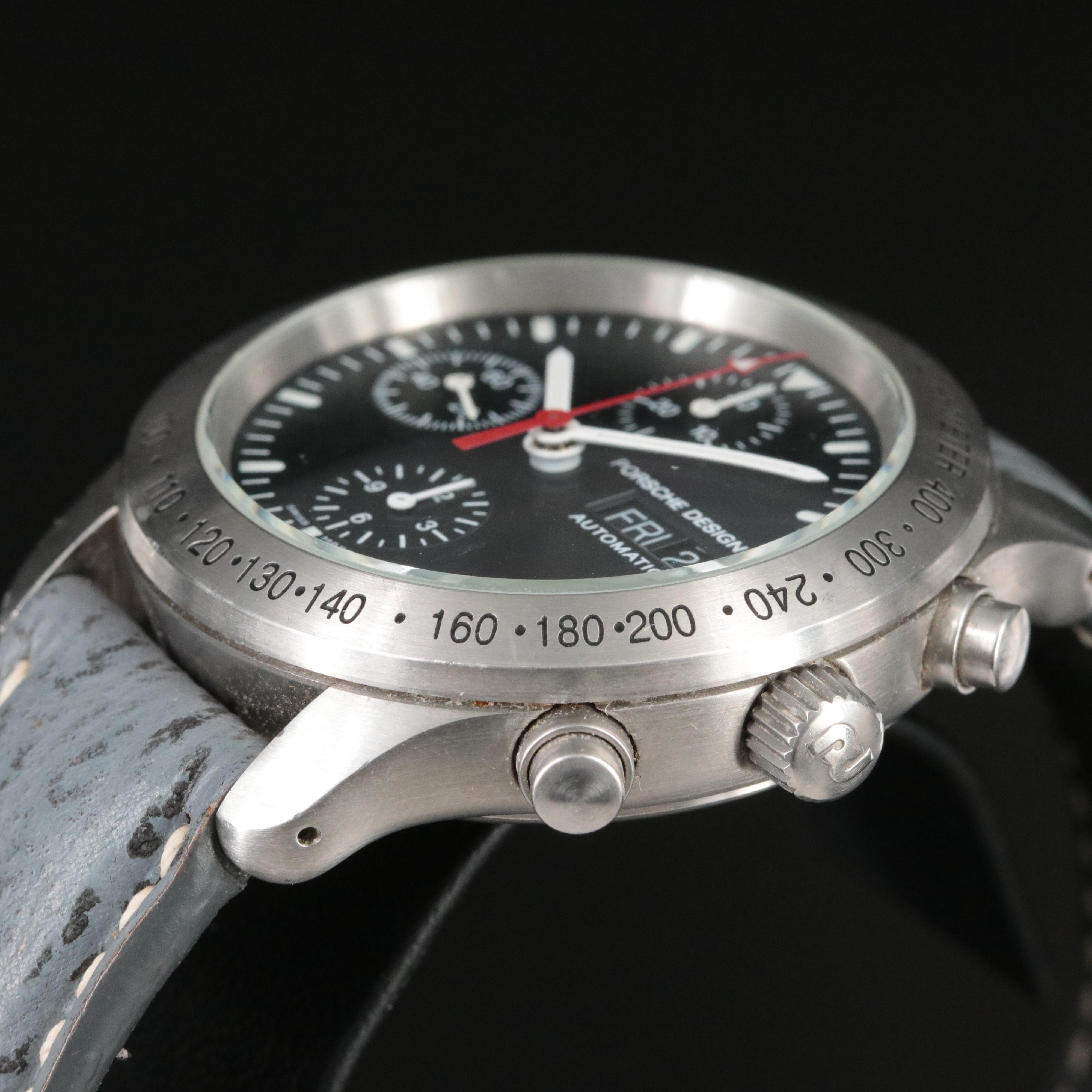 Eterna Porsche Design Day-Date Chronograph Watch