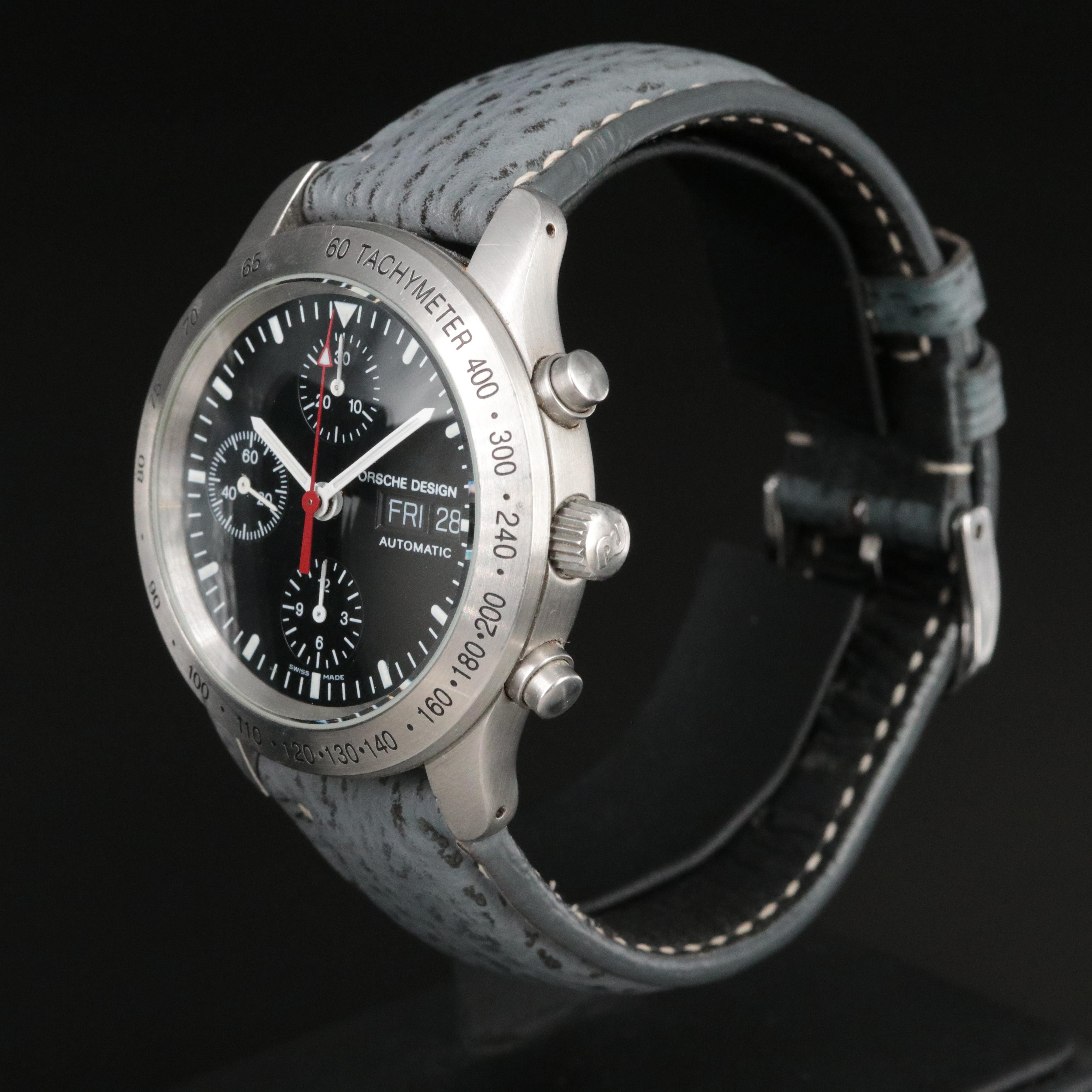 Eterna Porsche Design Day-Date Chronograph Watch