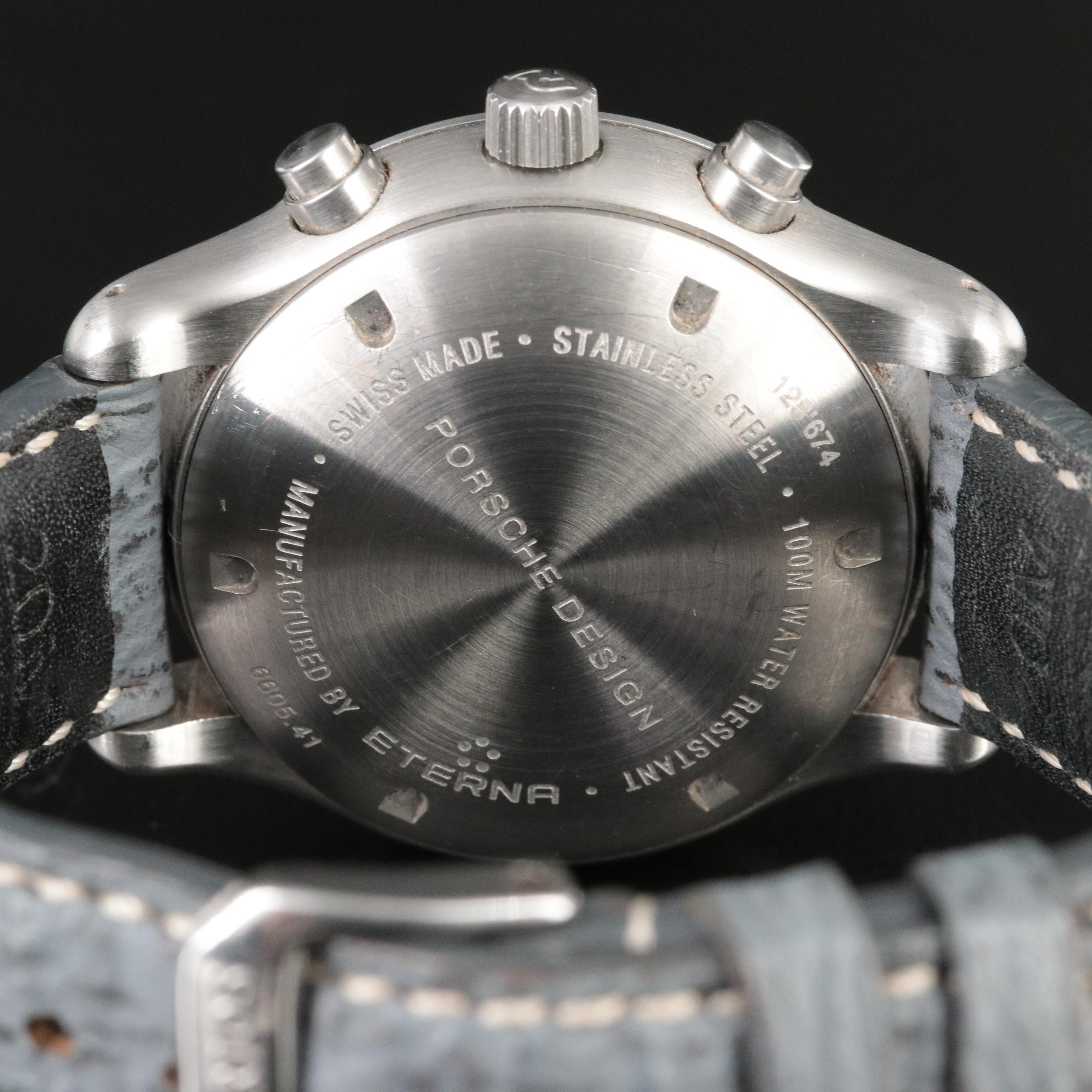 Eterna Porsche Design Day-Date Chronograph Watch