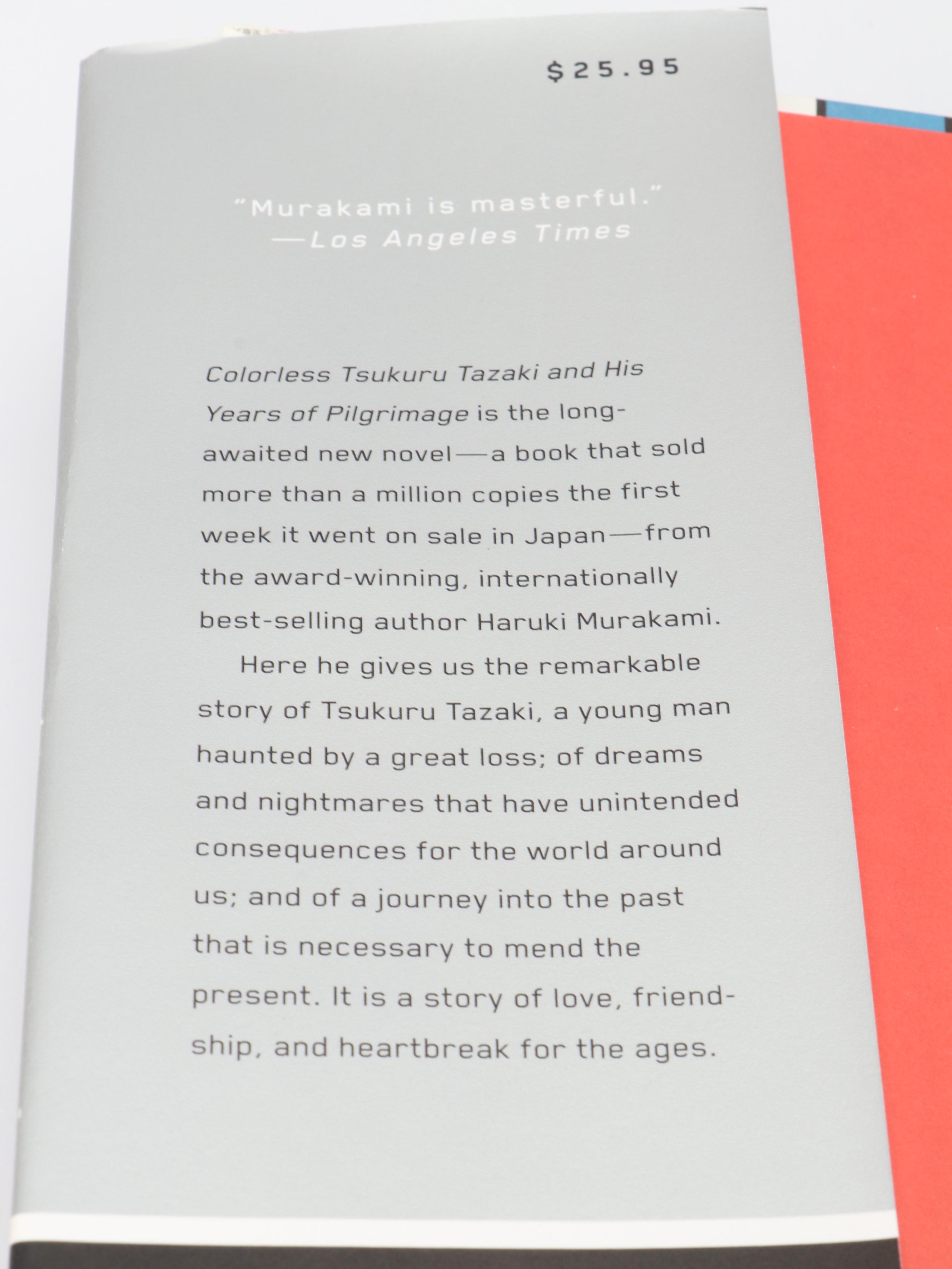 First Edition Haruki Murakami Books Including "The Wind-Up Bird Chronicle"