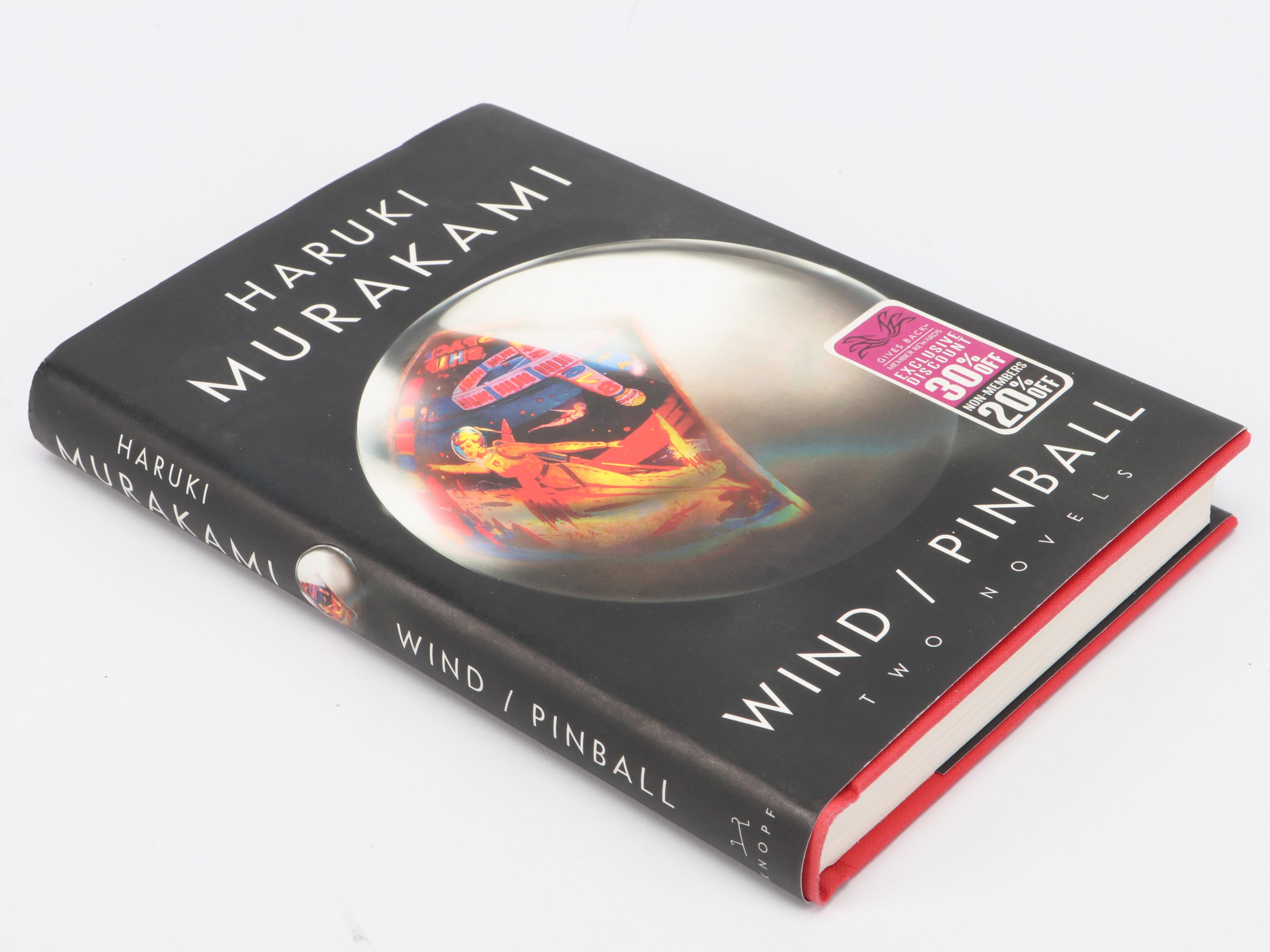 First Edition Haruki Murakami Books Including "The Wind-Up Bird Chronicle"