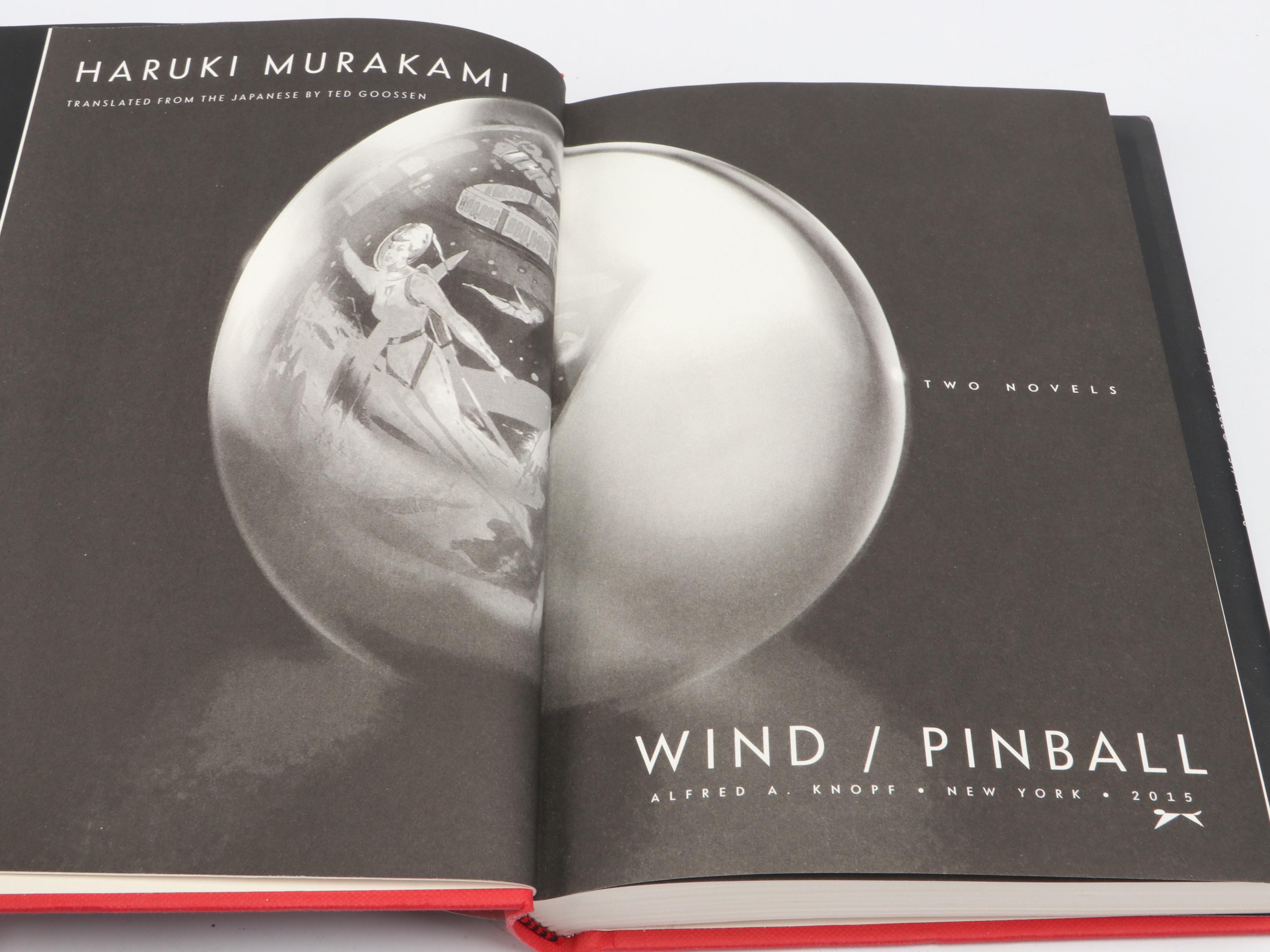 First Edition Haruki Murakami Books Including "The Wind-Up Bird Chronicle"