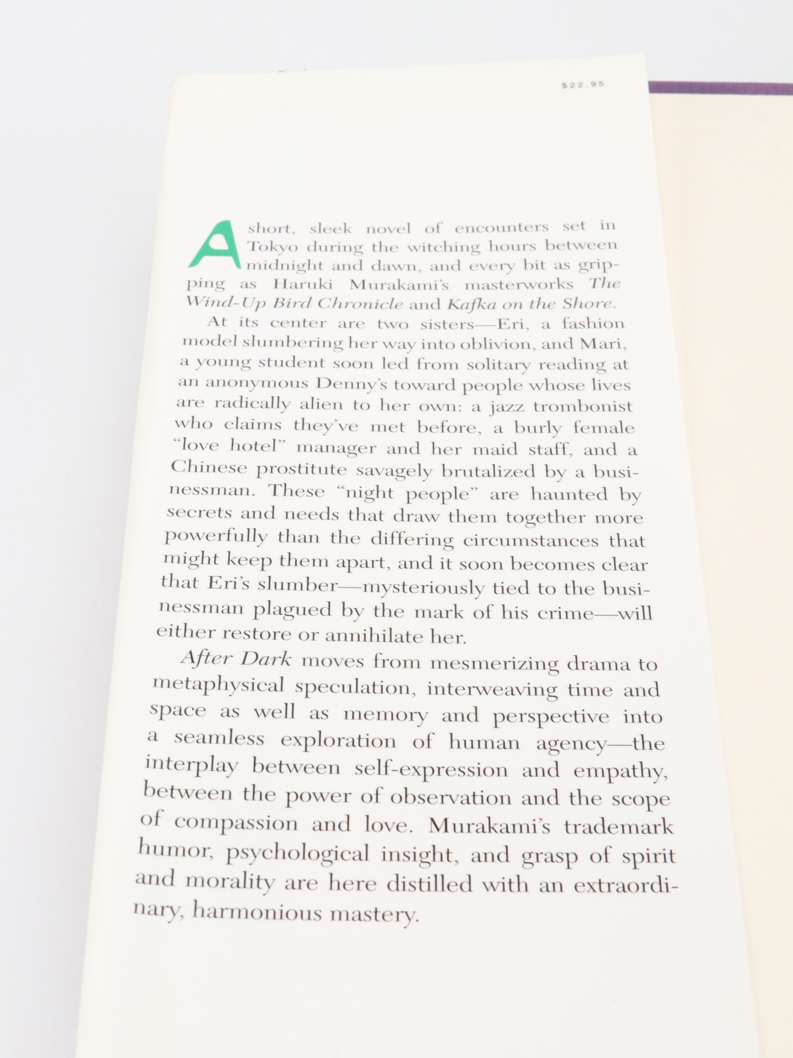 First Edition Haruki Murakami Books Including "The Wind-Up Bird Chronicle"