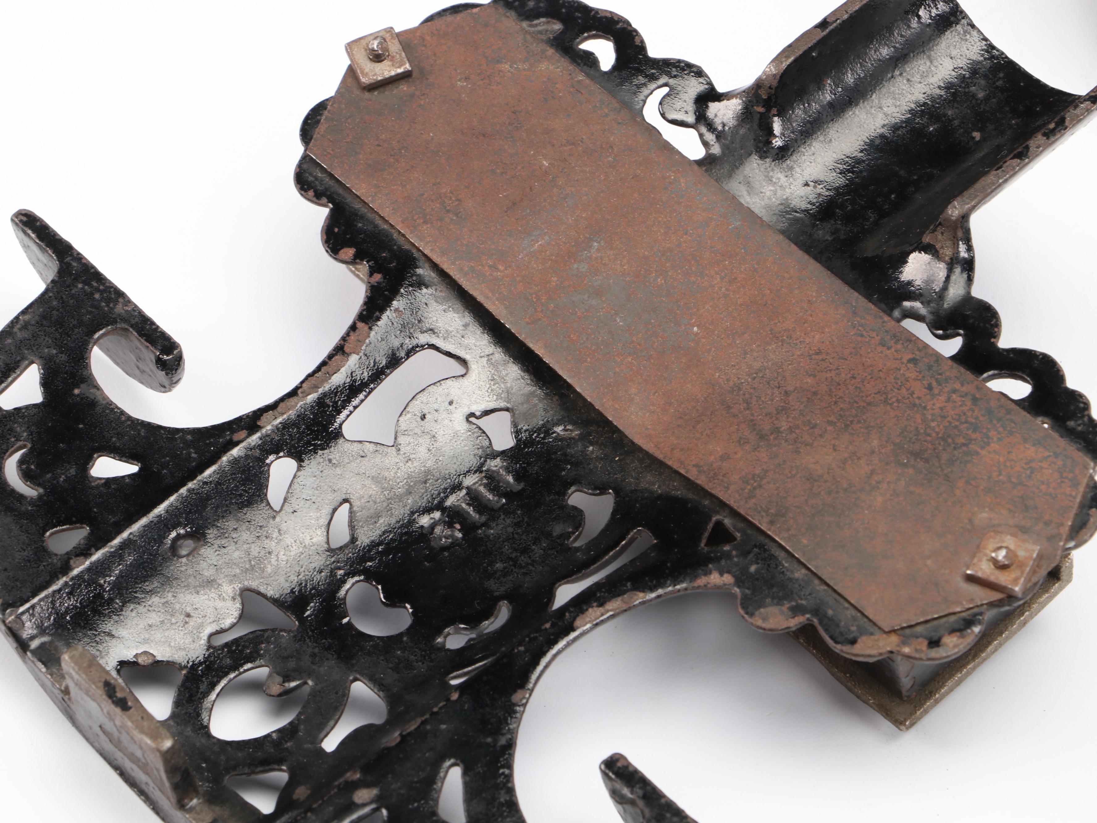 Lancaster "Eagle" Cast Iron Cast Iron Miniature Toy Stove, Early–Mid-20th C.