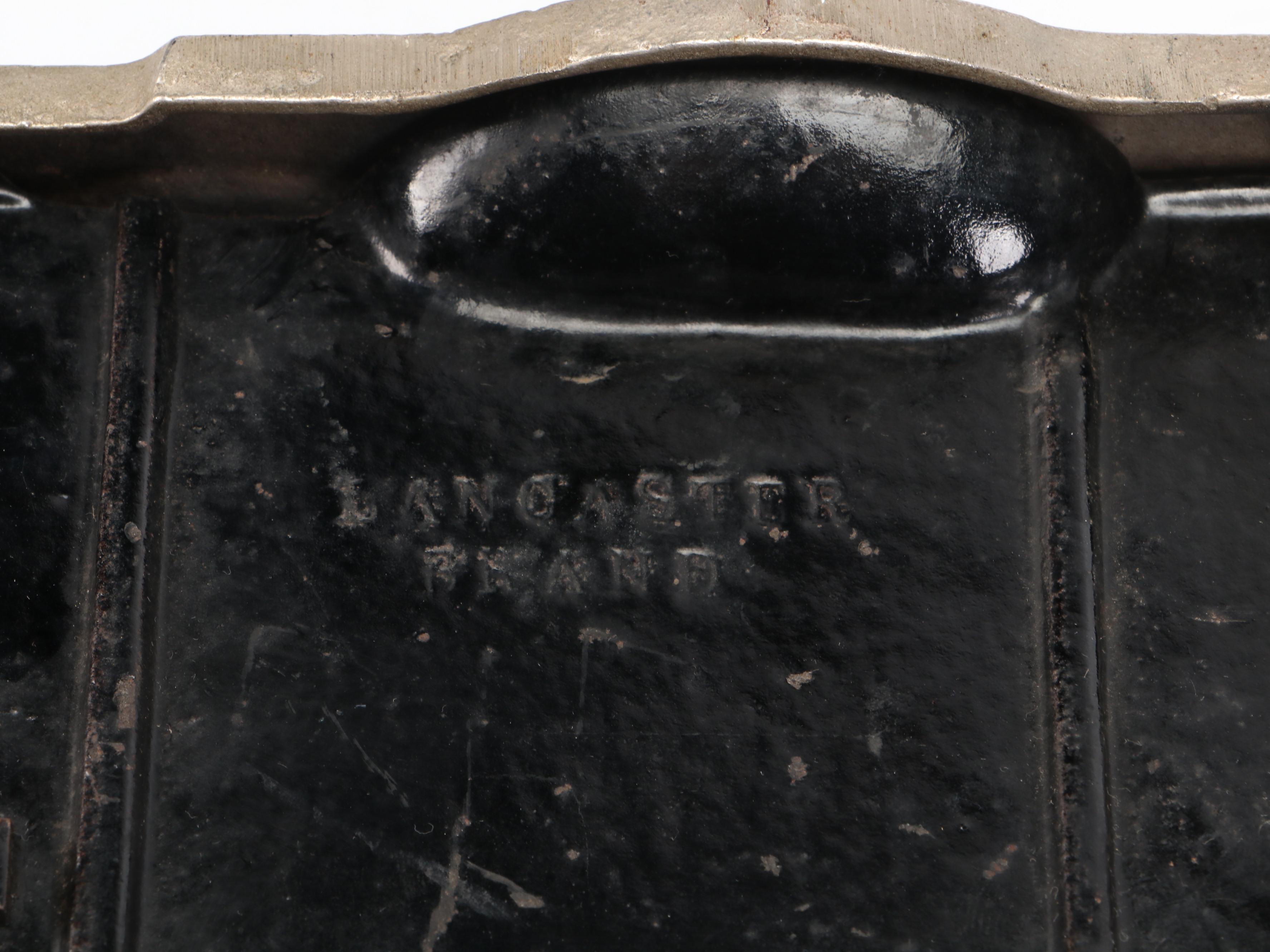 Lancaster "Eagle" Cast Iron Cast Iron Miniature Toy Stove, Early–Mid-20th C.