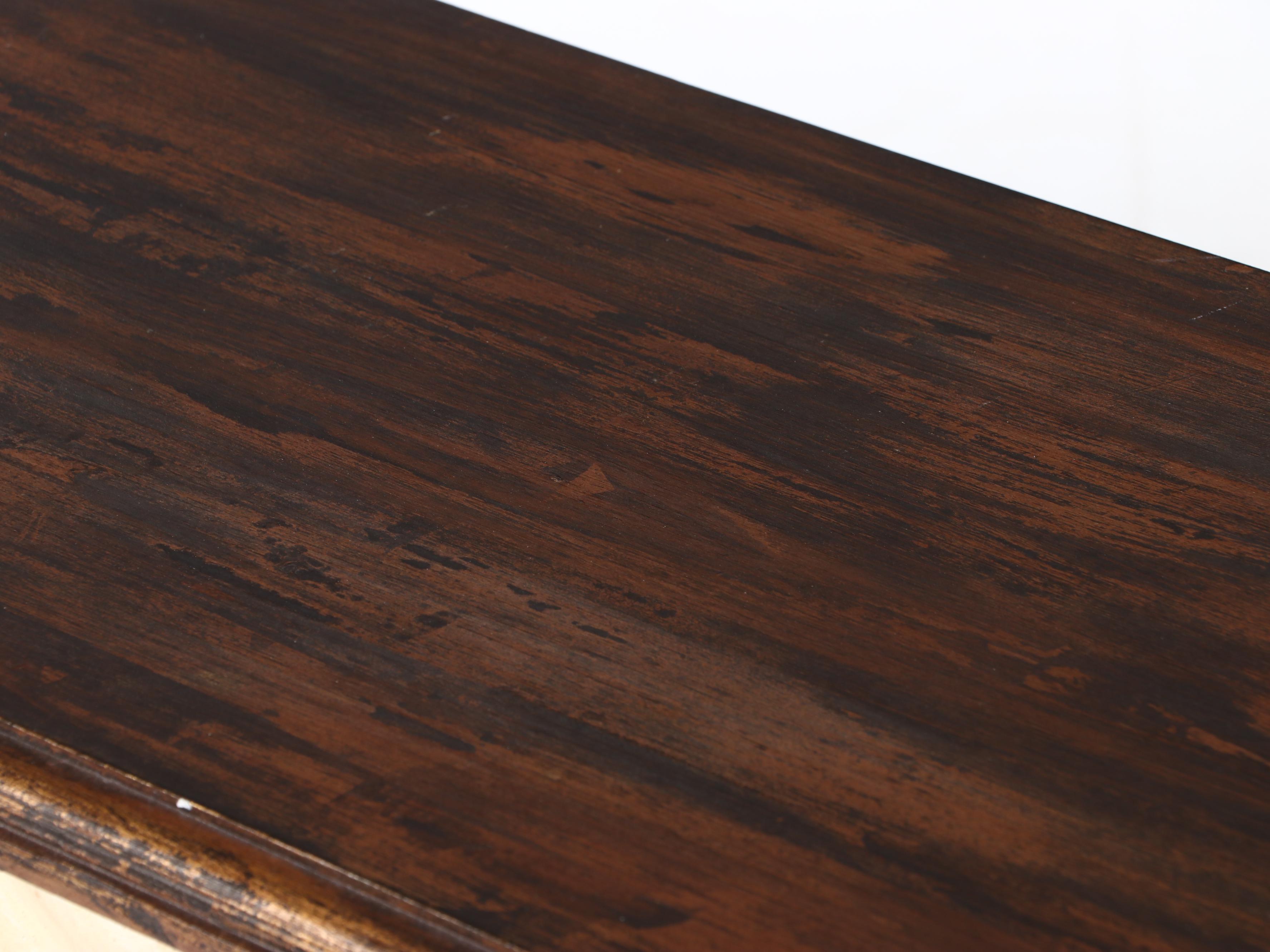 Sterling Industries French Style Carved Wood Console Table