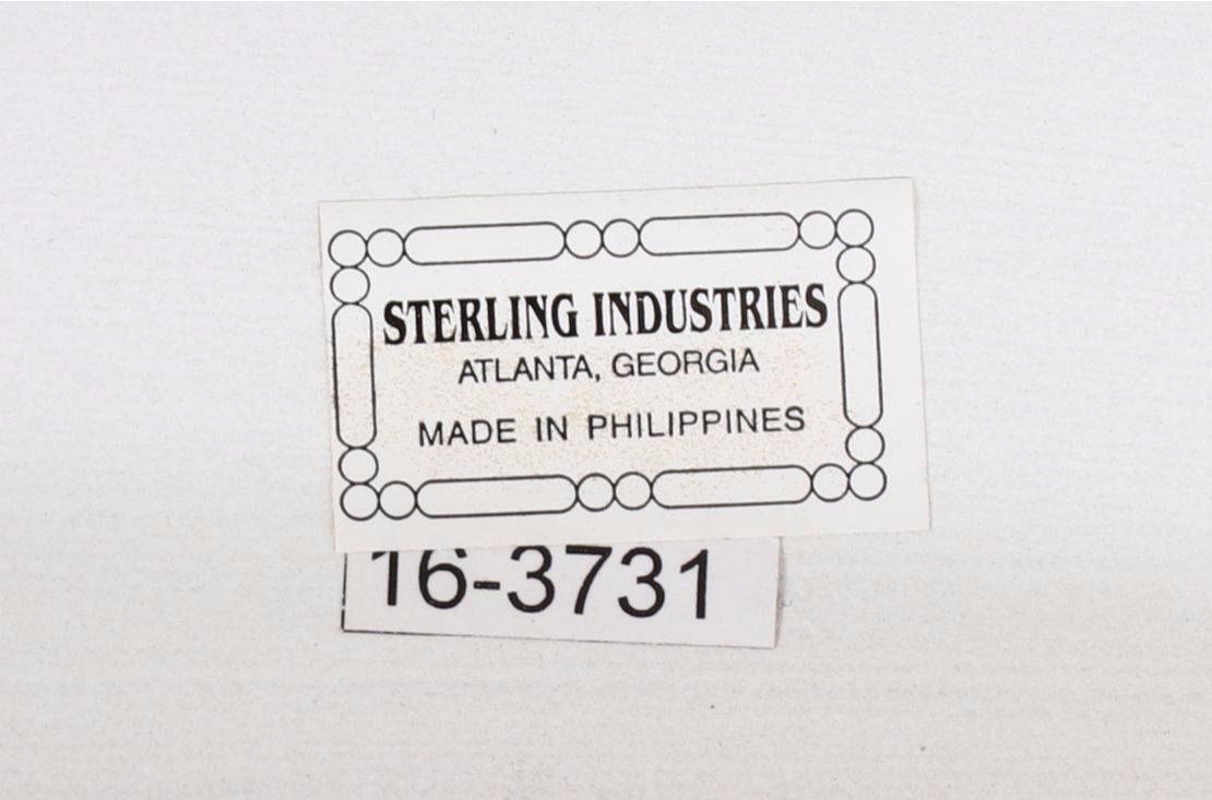 Sterling Industries French Style Carved Wood Console Table