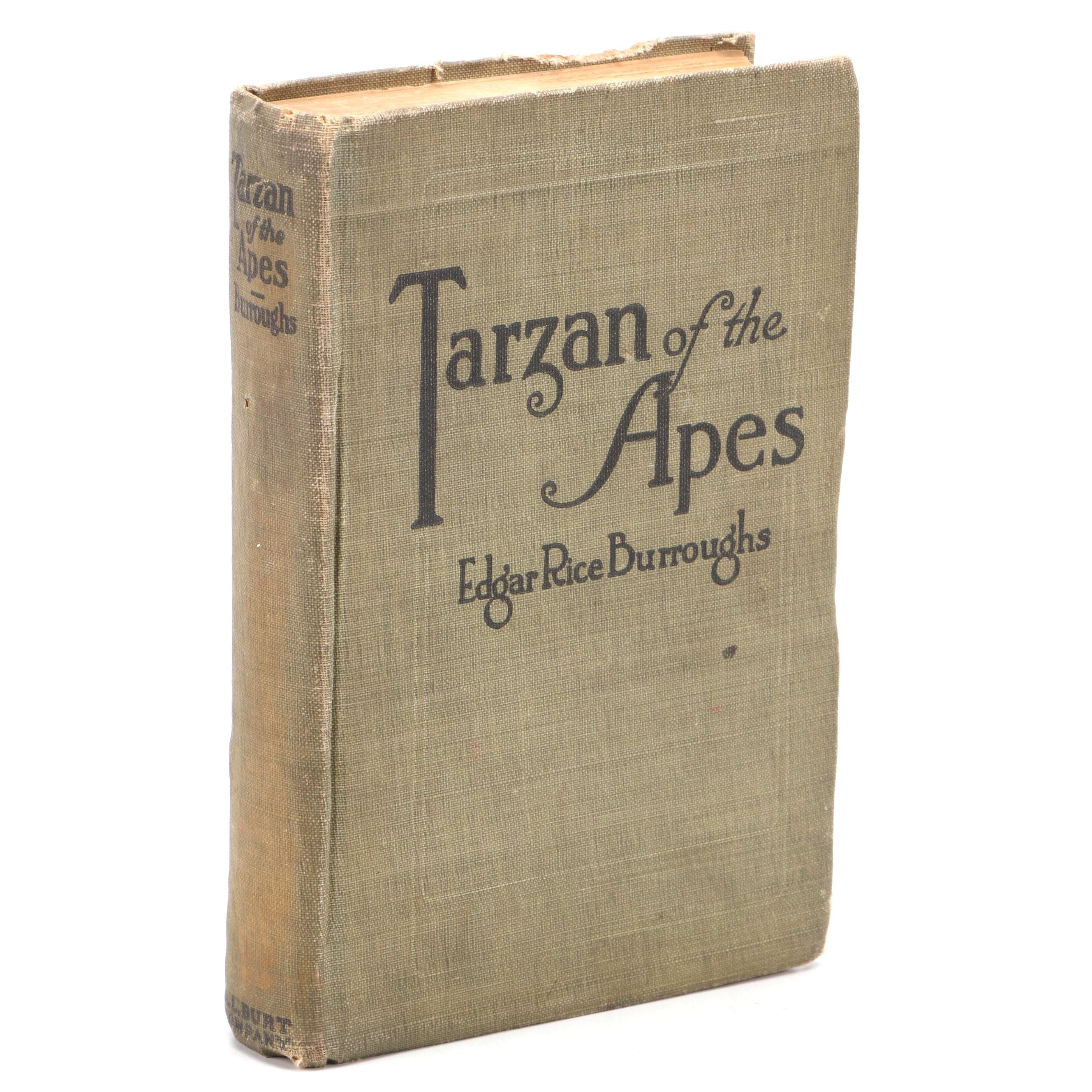 "Tarzan of the Apes" by Edgar Rice Burroughs, Circa 1918