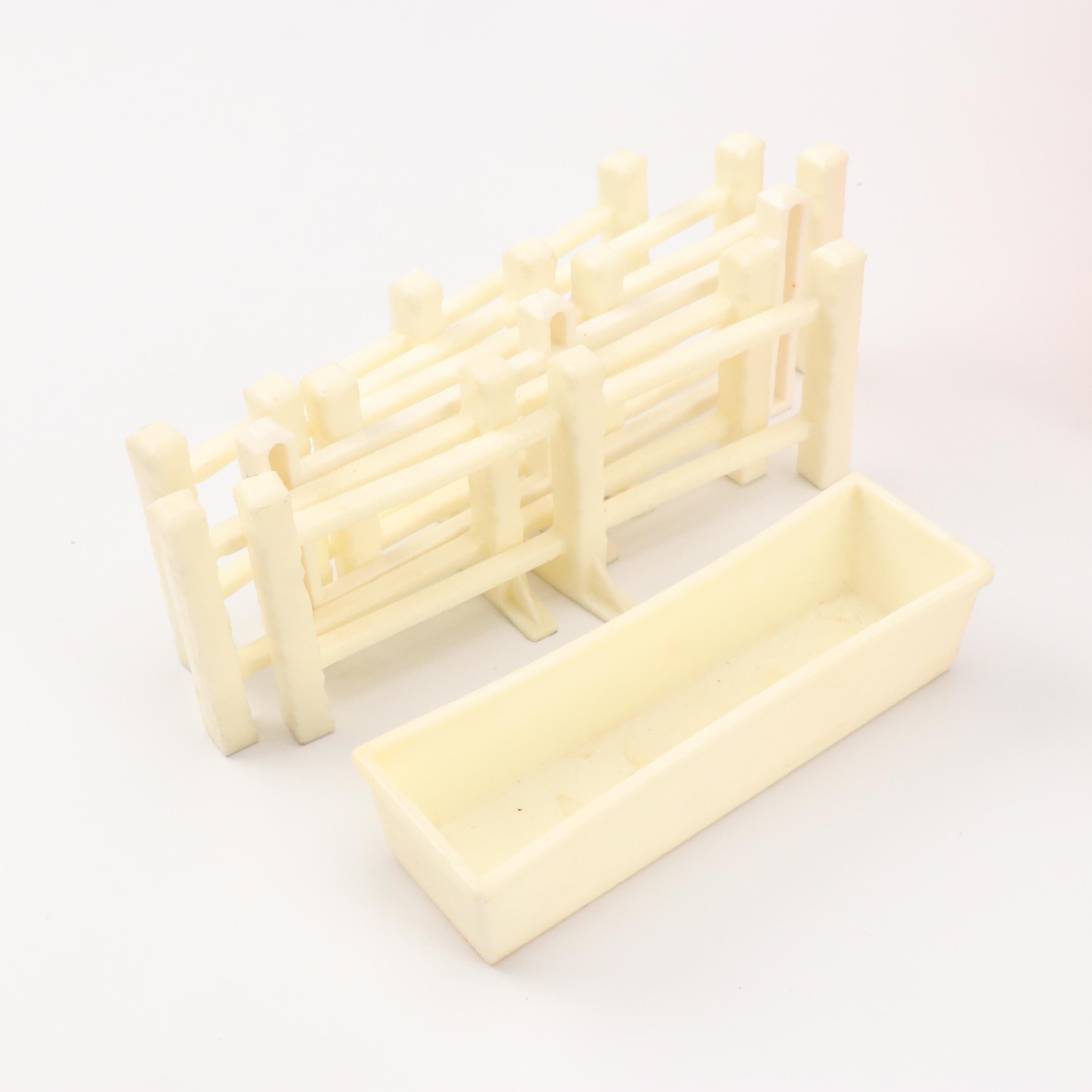 Fisher-Price Little People Toy Barn and Silo, 1967