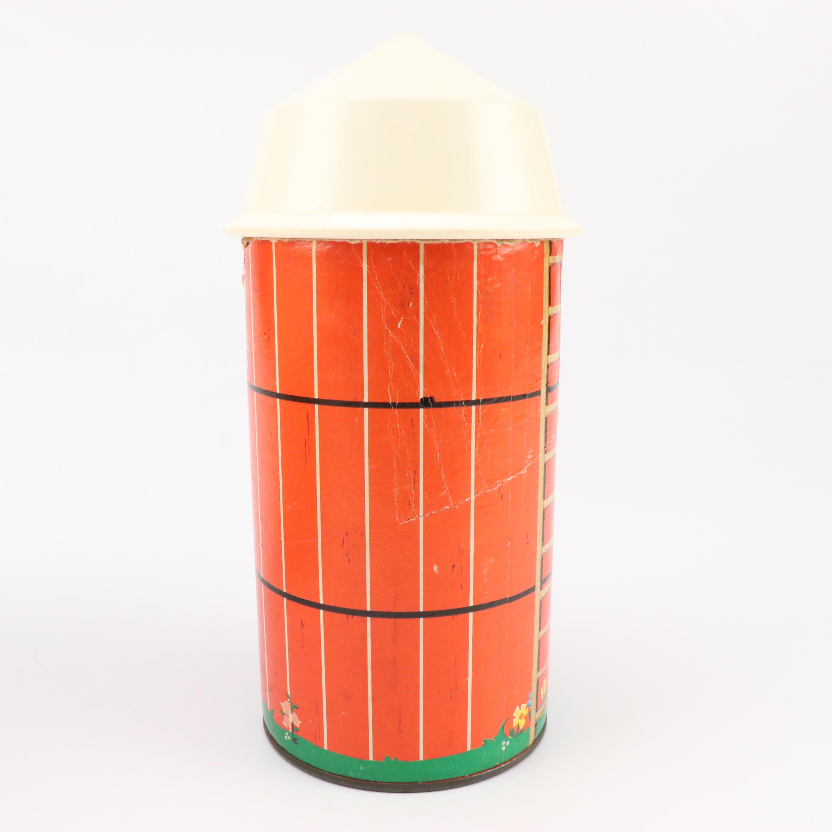 Fisher-Price Little People Toy Barn and Silo, 1967