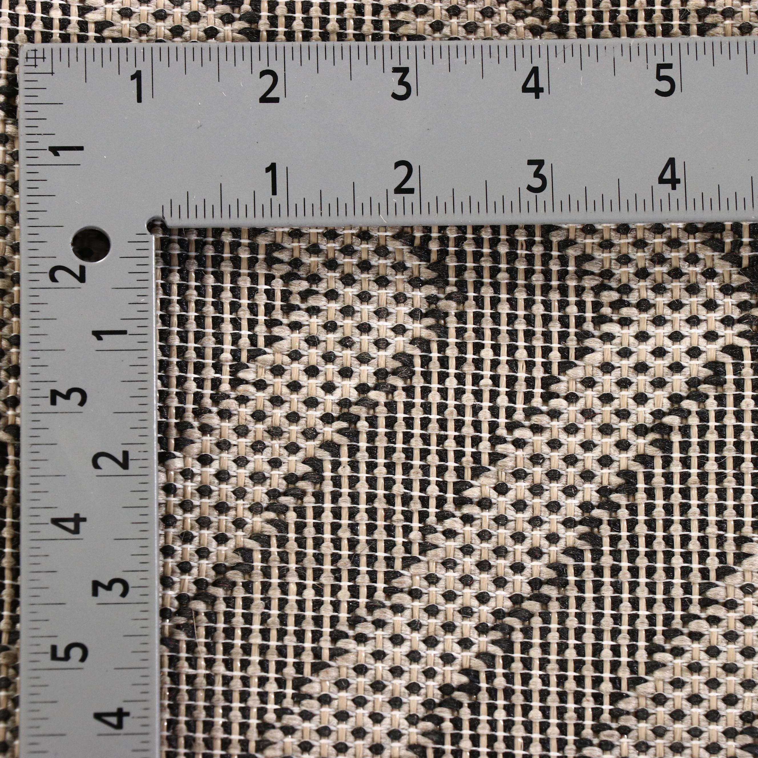 Three Machine Made Chevron Patterned Area Rugs