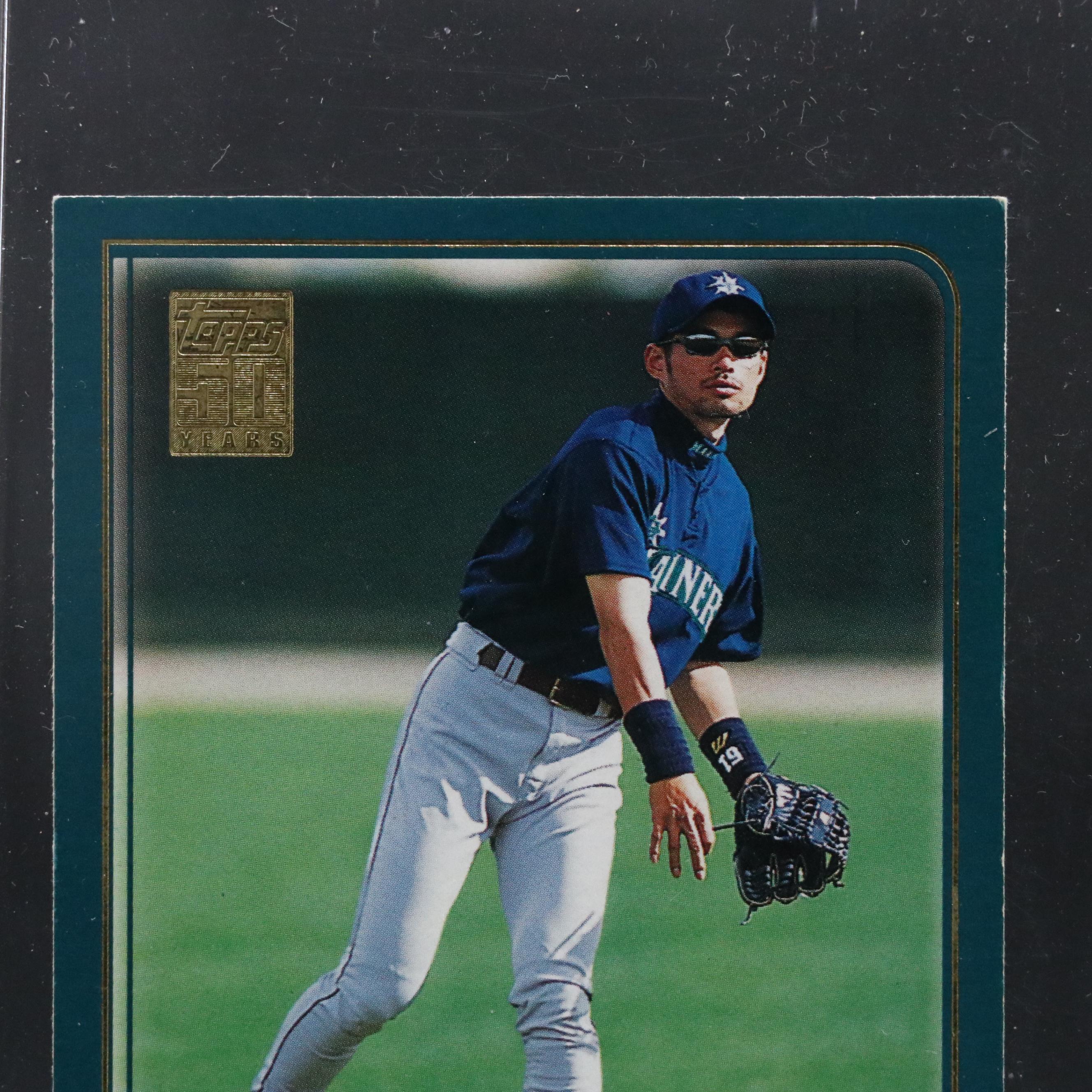 2001 Topps Ichiro Suzuki Seattle Mariners Rookie Baseball Card