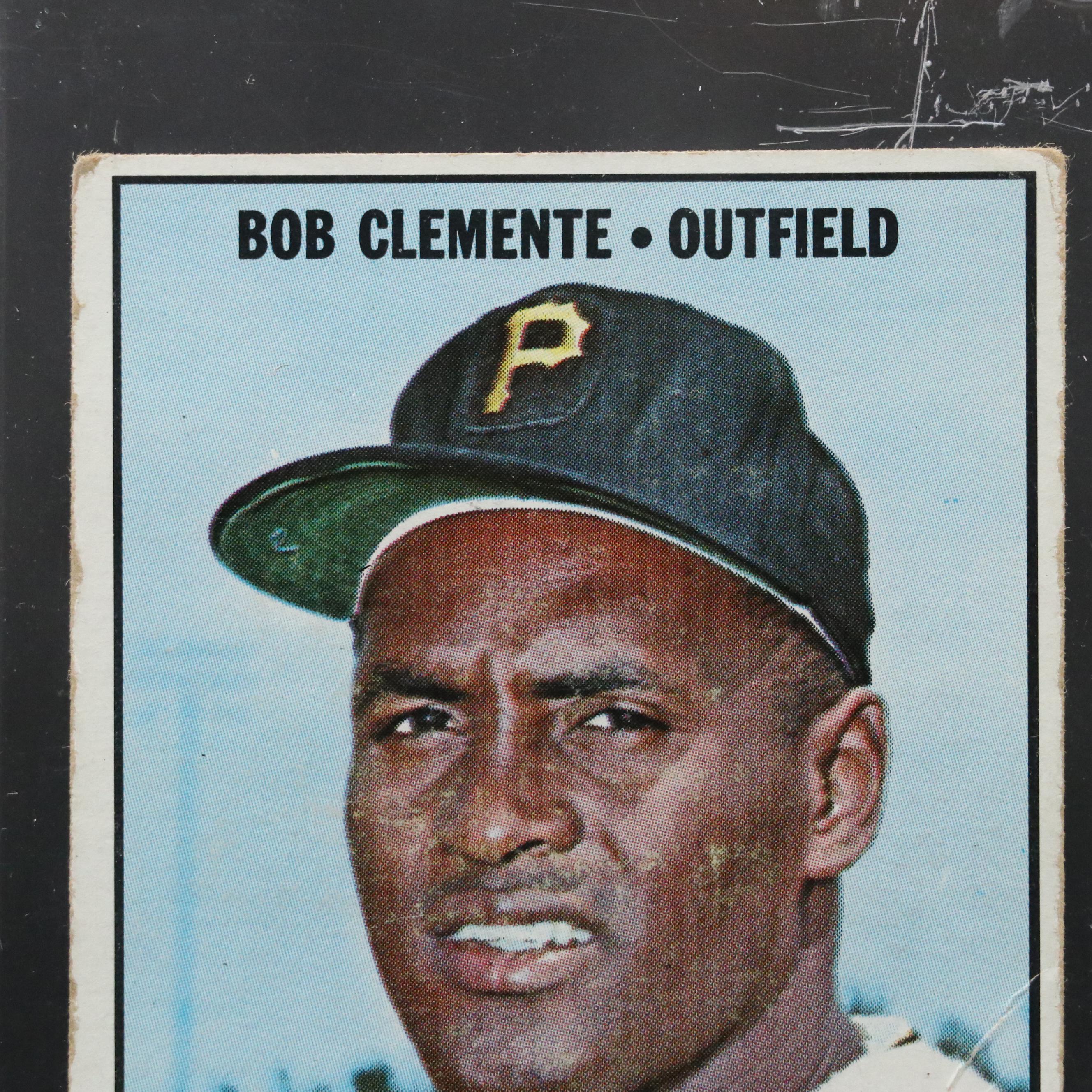 1967 Topps Roberto Clemente Pittsburgh Pirates Baseball Card