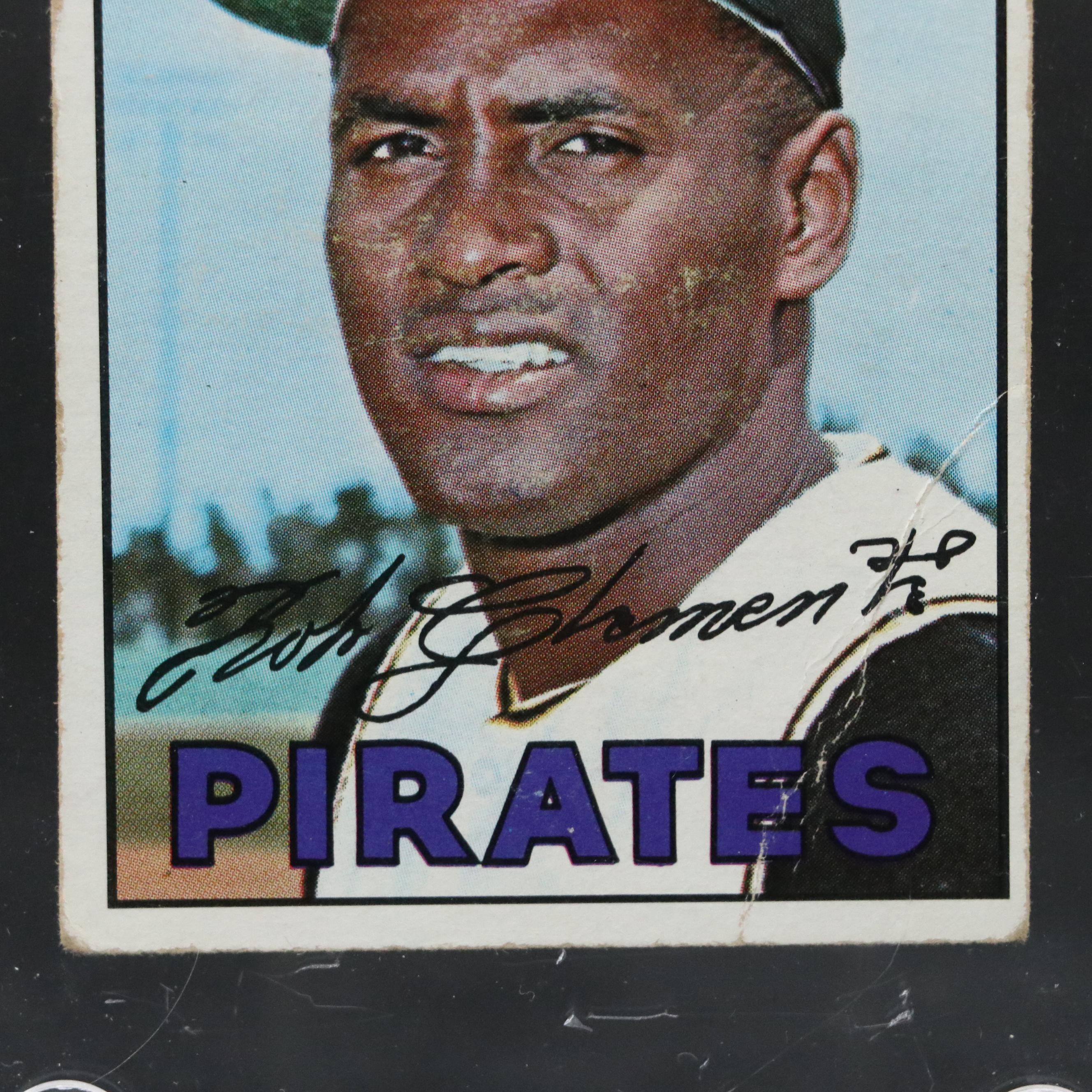 1967 Topps Roberto Clemente Pittsburgh Pirates Baseball Card