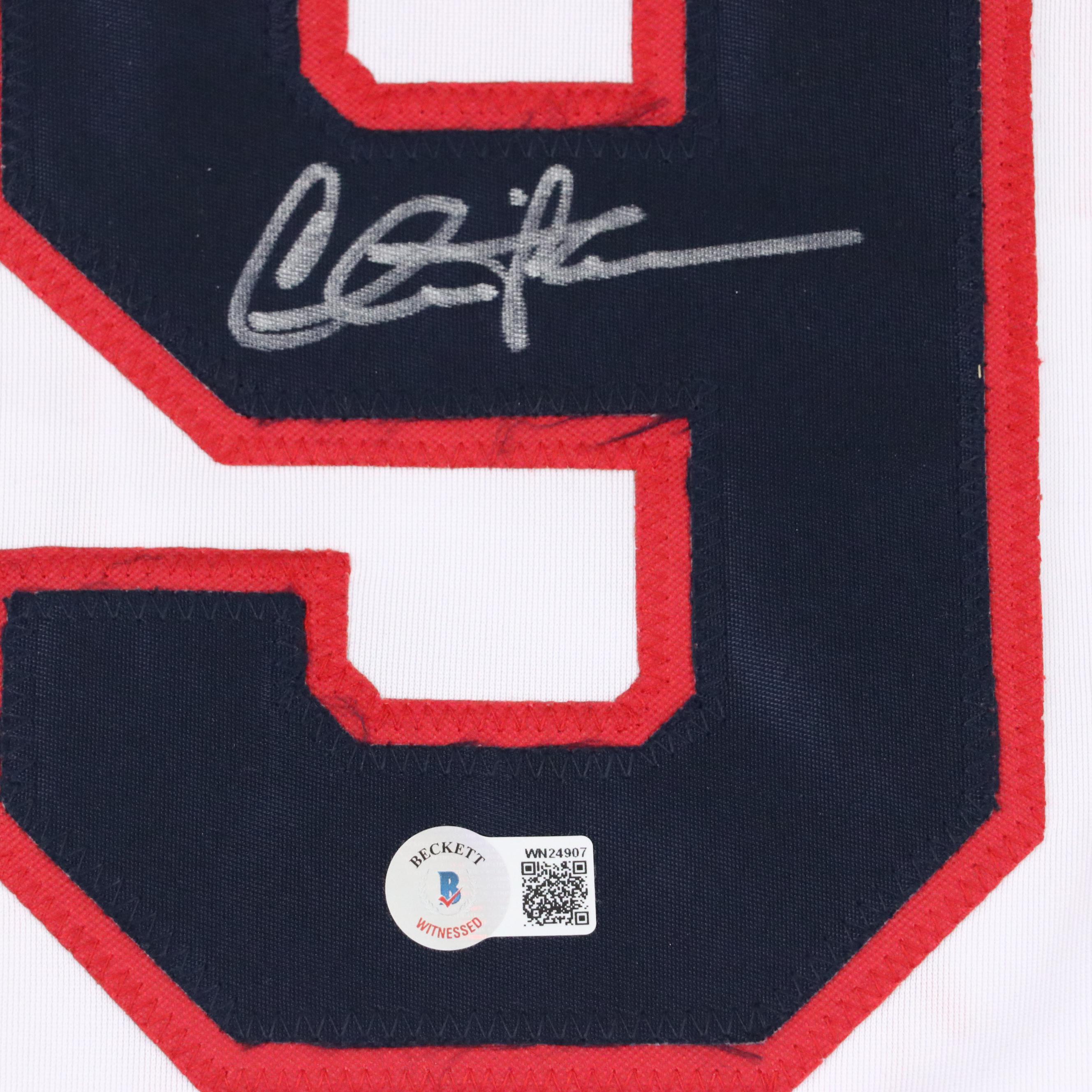 Charlie Sheen Signed Ricky Vaughn "Major League" Baseball Jersey, Beckett