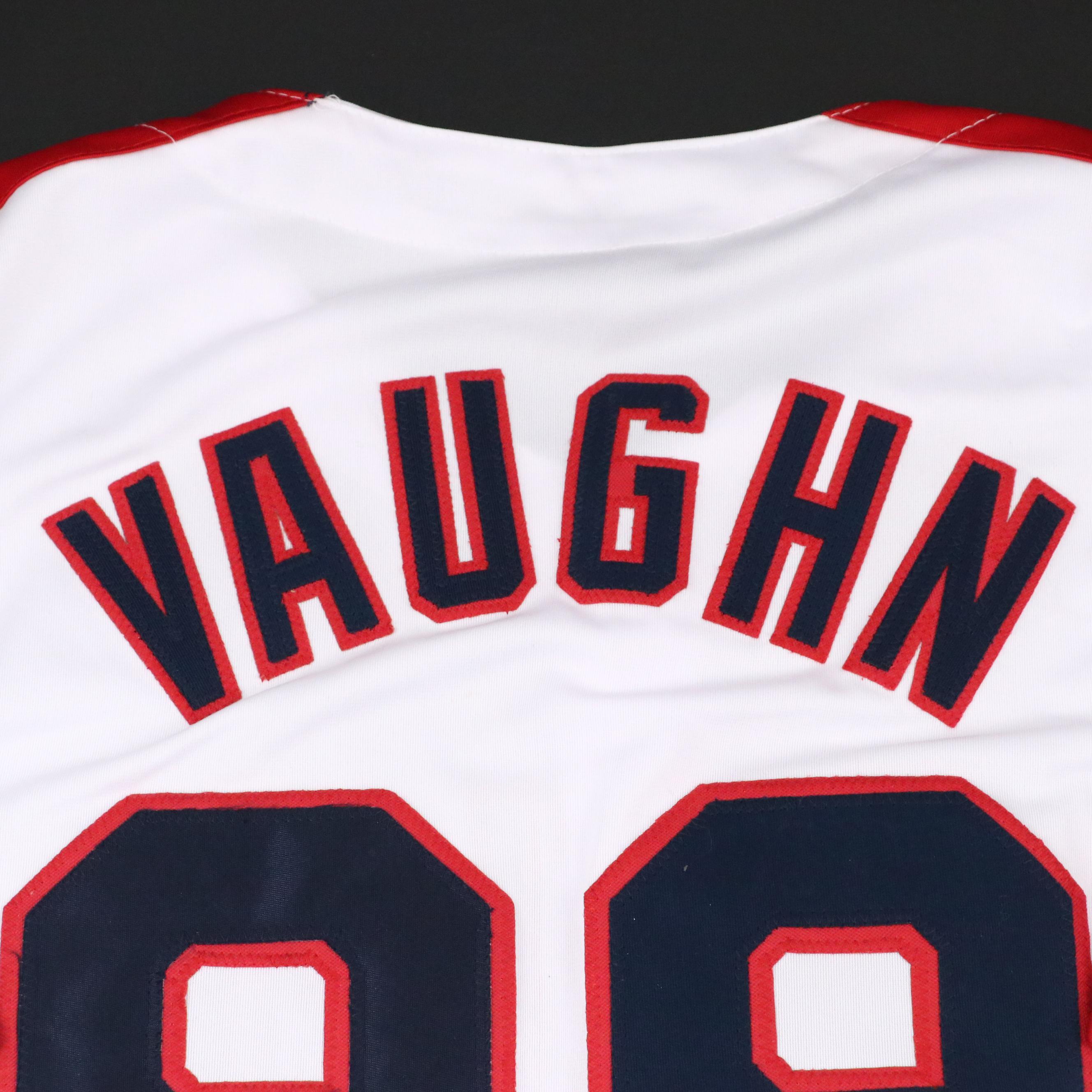 Charlie Sheen Signed Ricky Vaughn "Major League" Baseball Jersey, Beckett