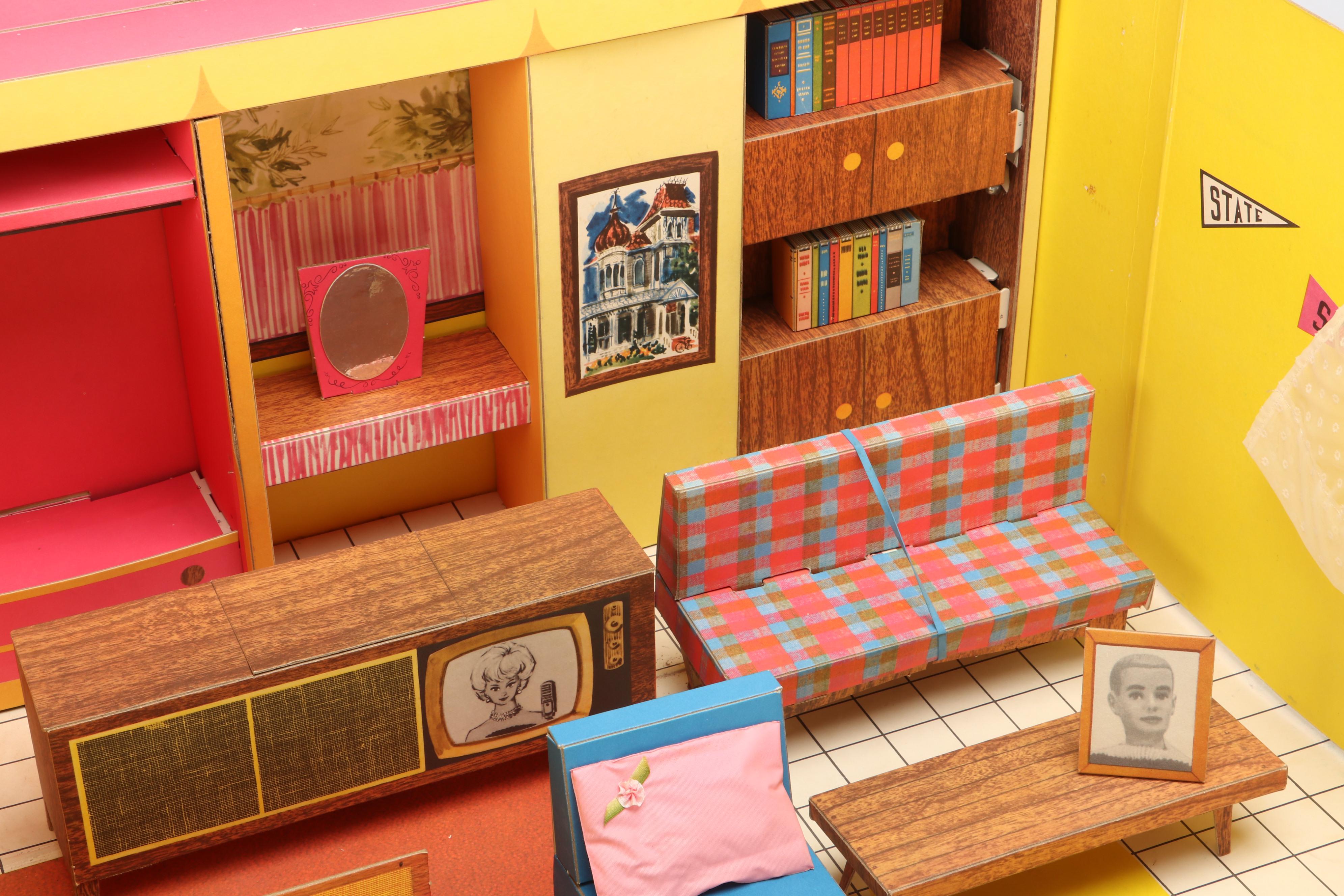 Mattel "Barbie's Dream House" Portable Doll House, 1962