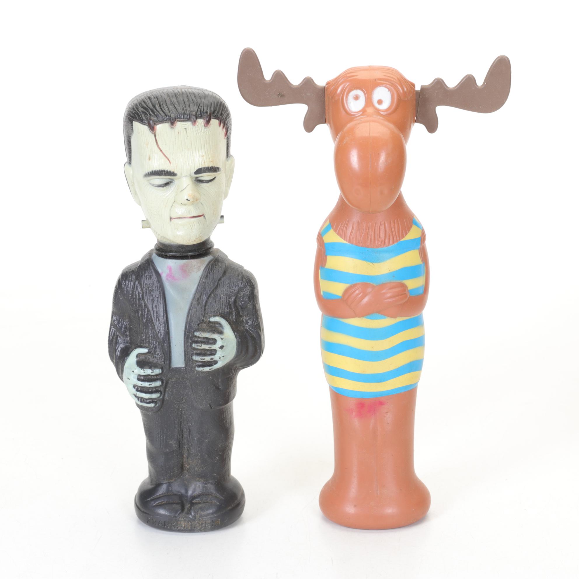 Soaky Collection of Cartoon Bubble Bath Bottles Featuring "Smokey Bear"