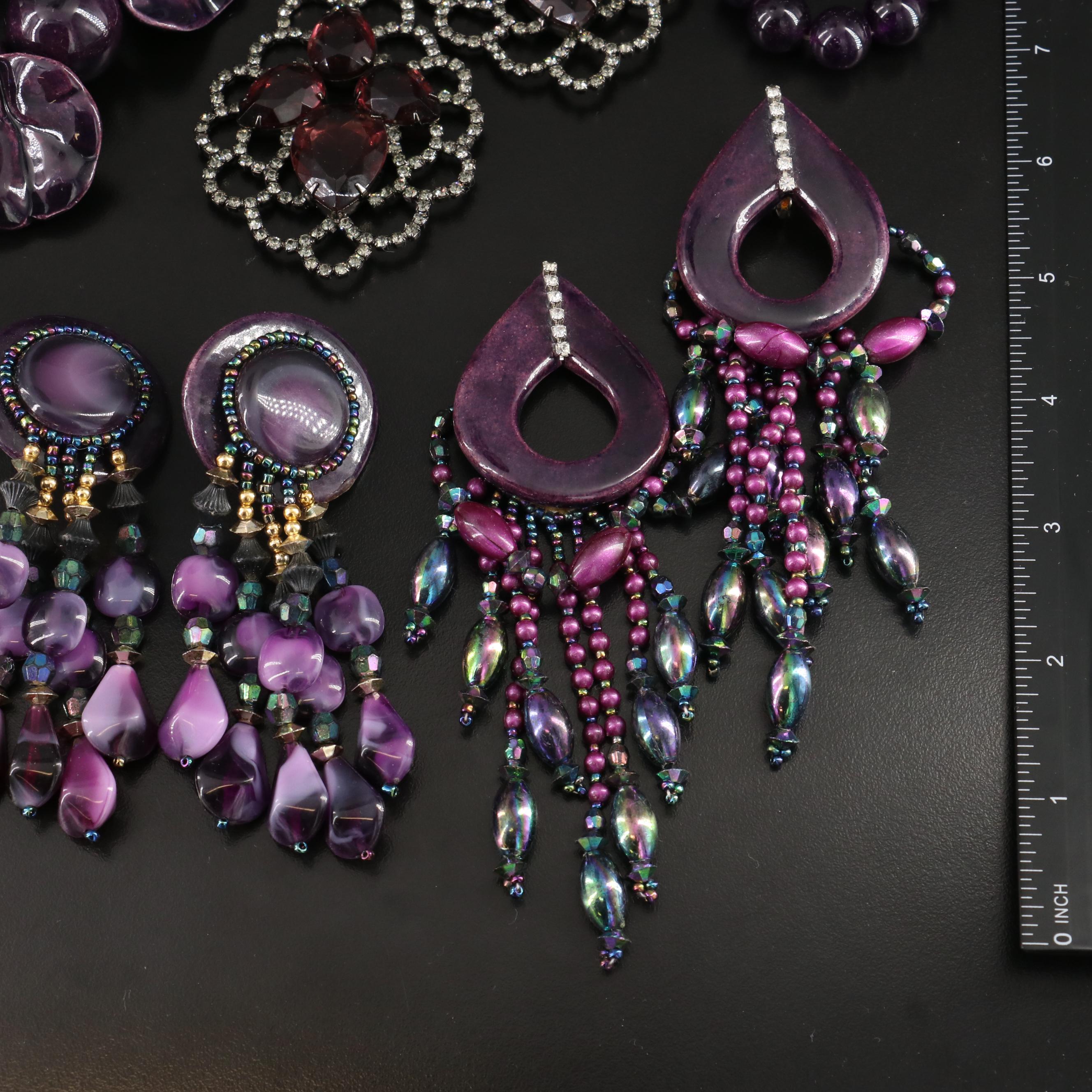 Jewelry Collection Including Les Bernard, Amazonite and Pearl