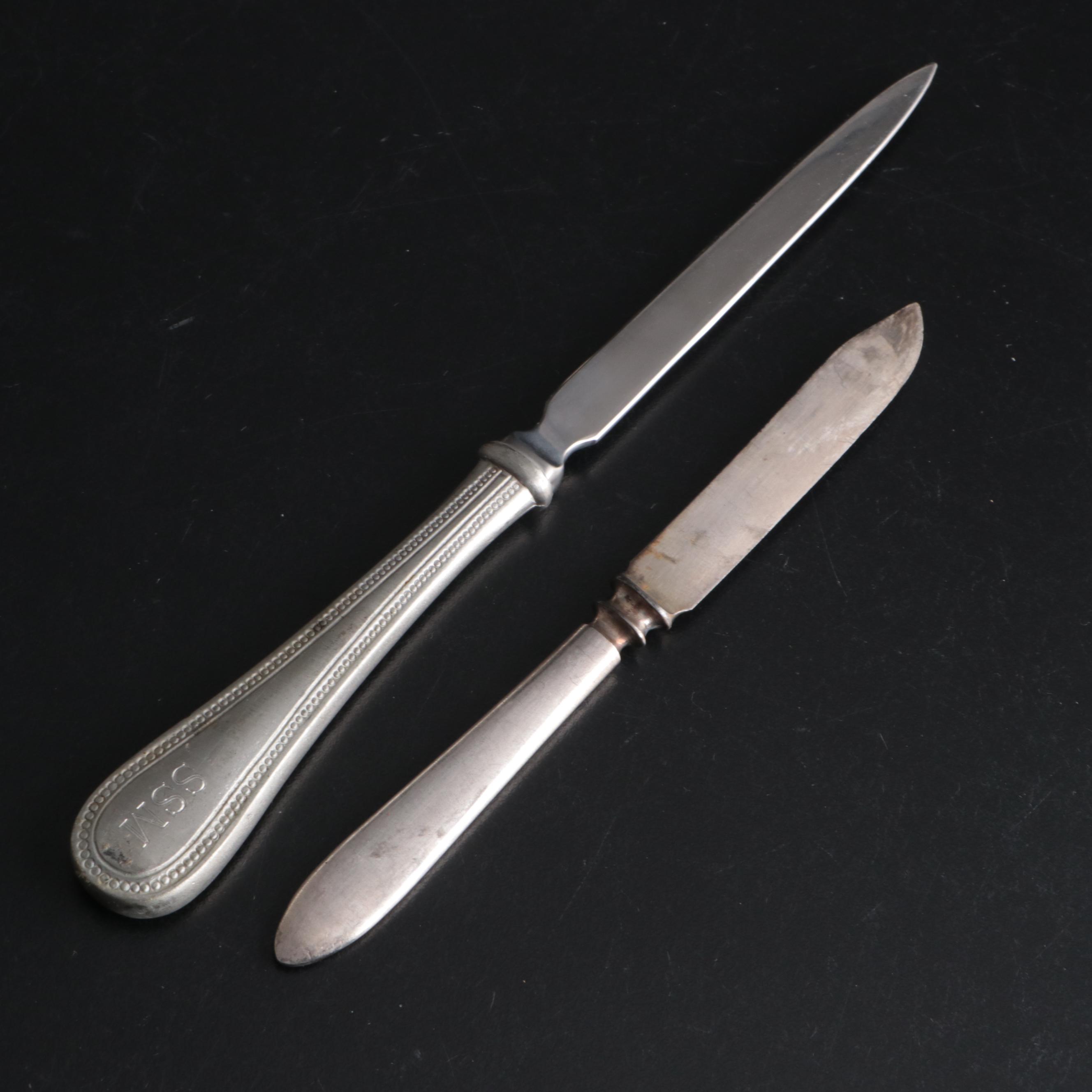 Gorham Sterling Silver Bowl with Other Serving Pieces and Tableware