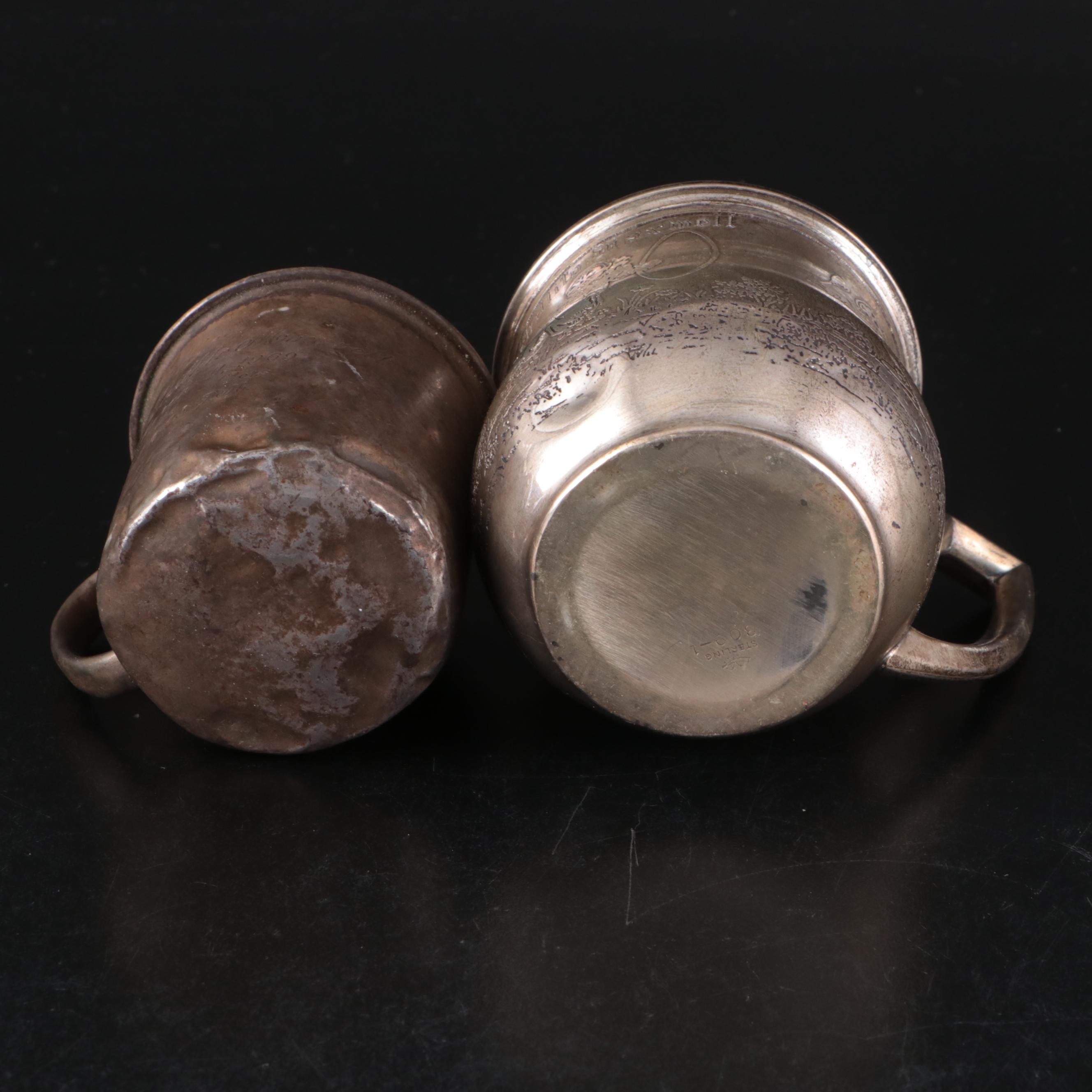 Gorham Sterling Silver Bowl with Other Serving Pieces and Tableware