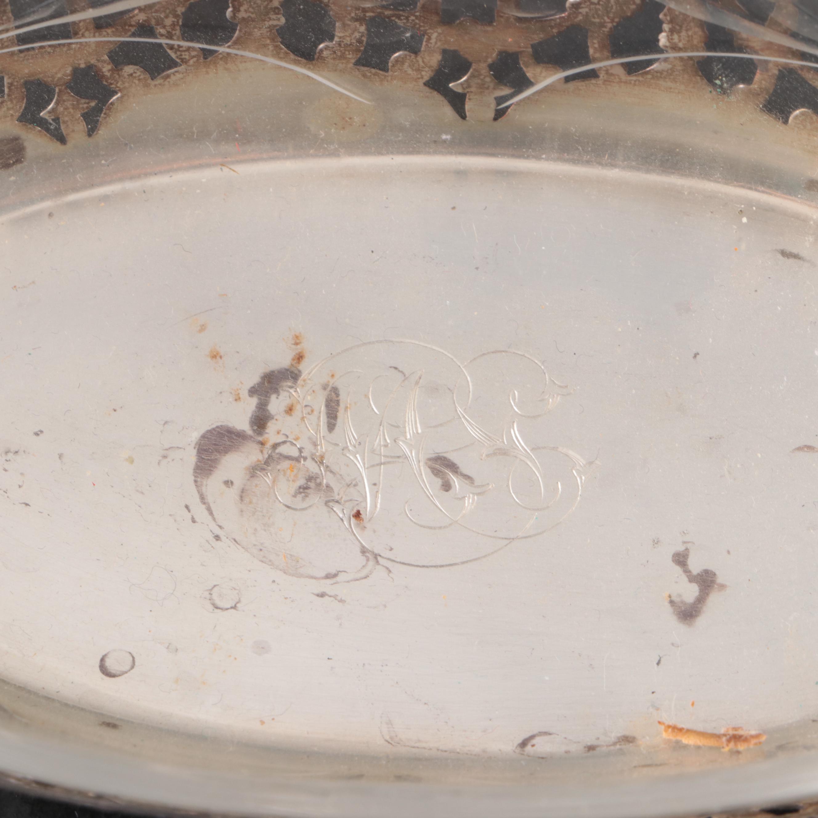 Gorham Sterling Silver Bowl with Other Serving Pieces and Tableware