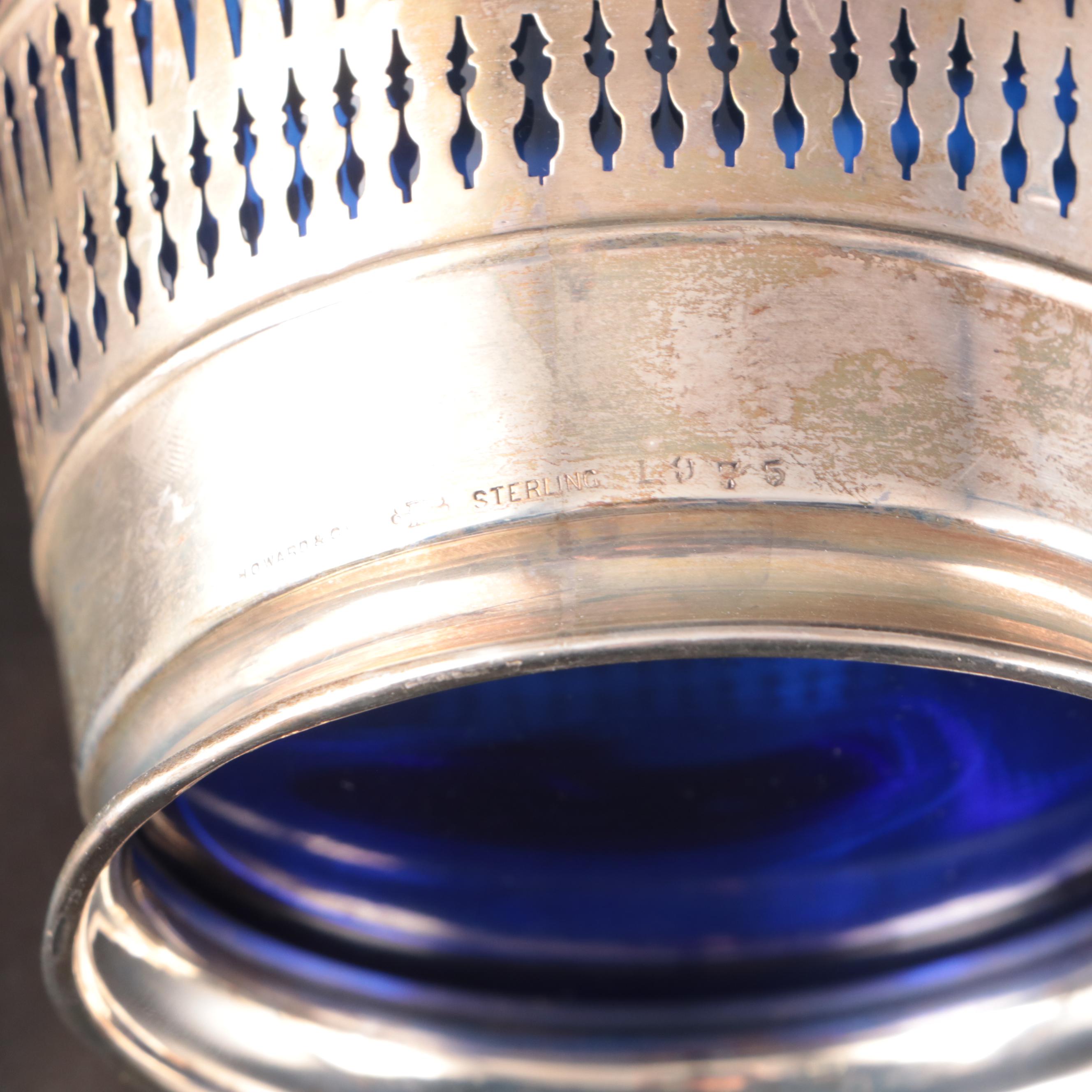 Gorham Sterling Silver Bowl with Other Serving Pieces and Tableware