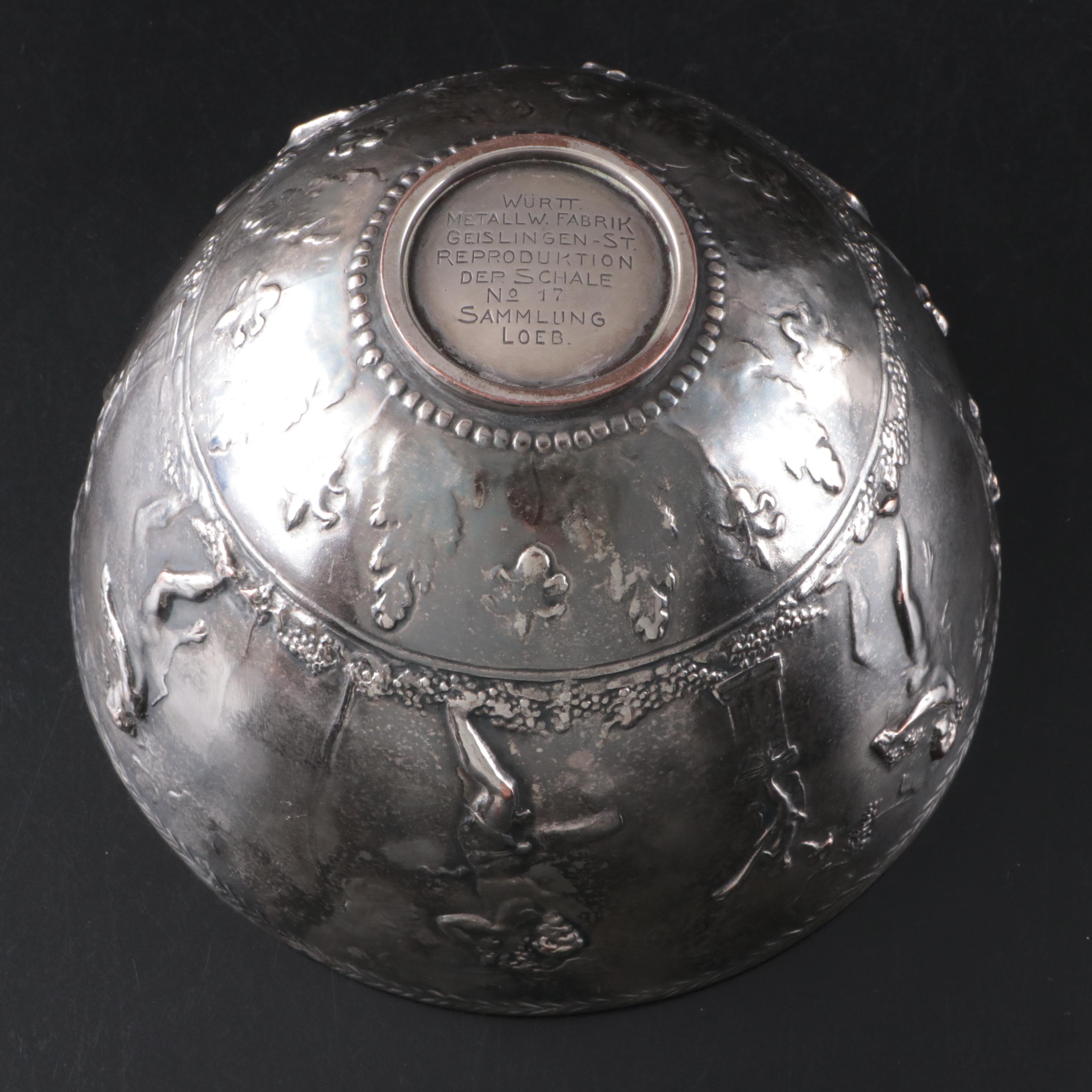 Gorham Sterling Silver Bowl with Other Serving Pieces and Tableware