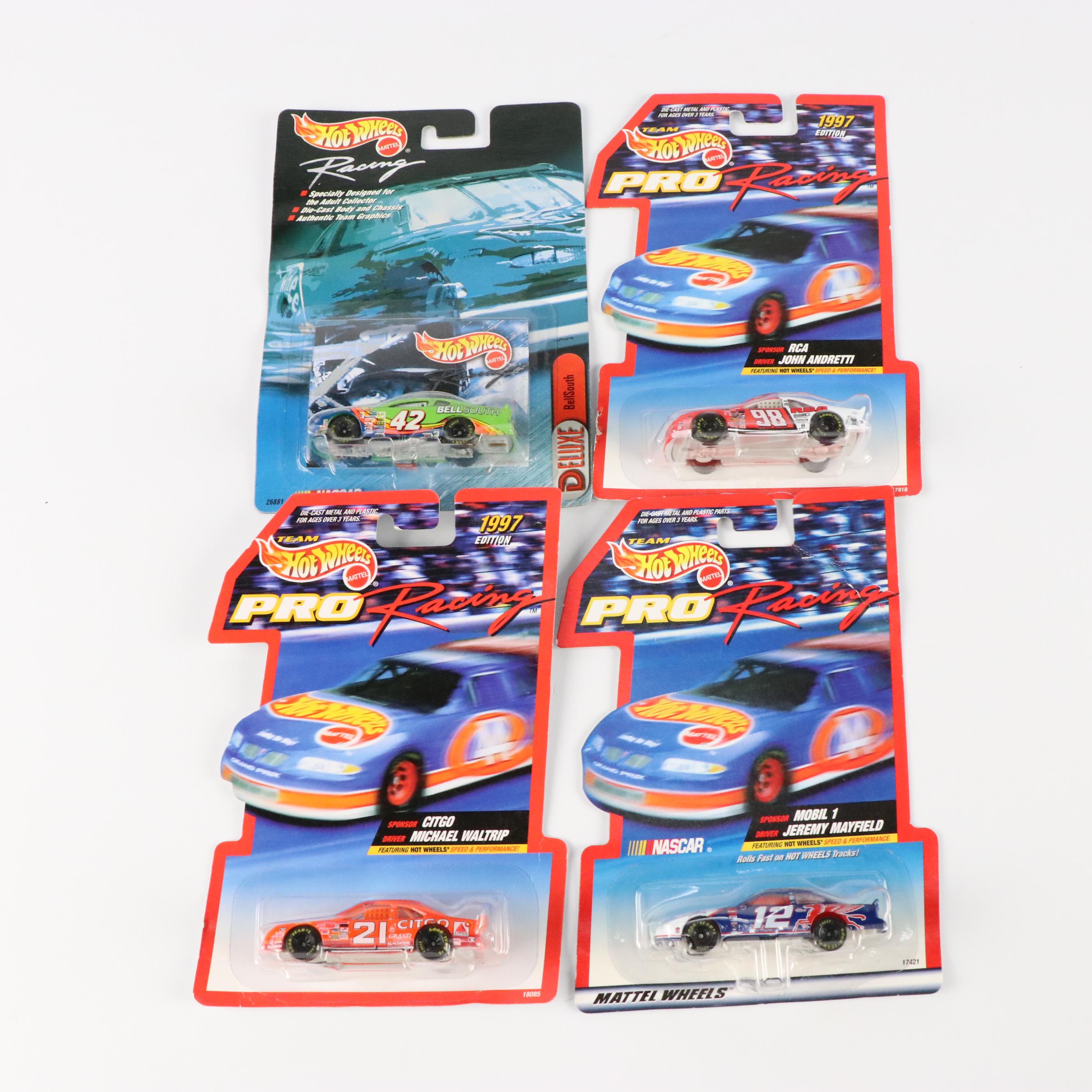 Mattel Hot Wheels NASCAR and Other Diecast Vehicles