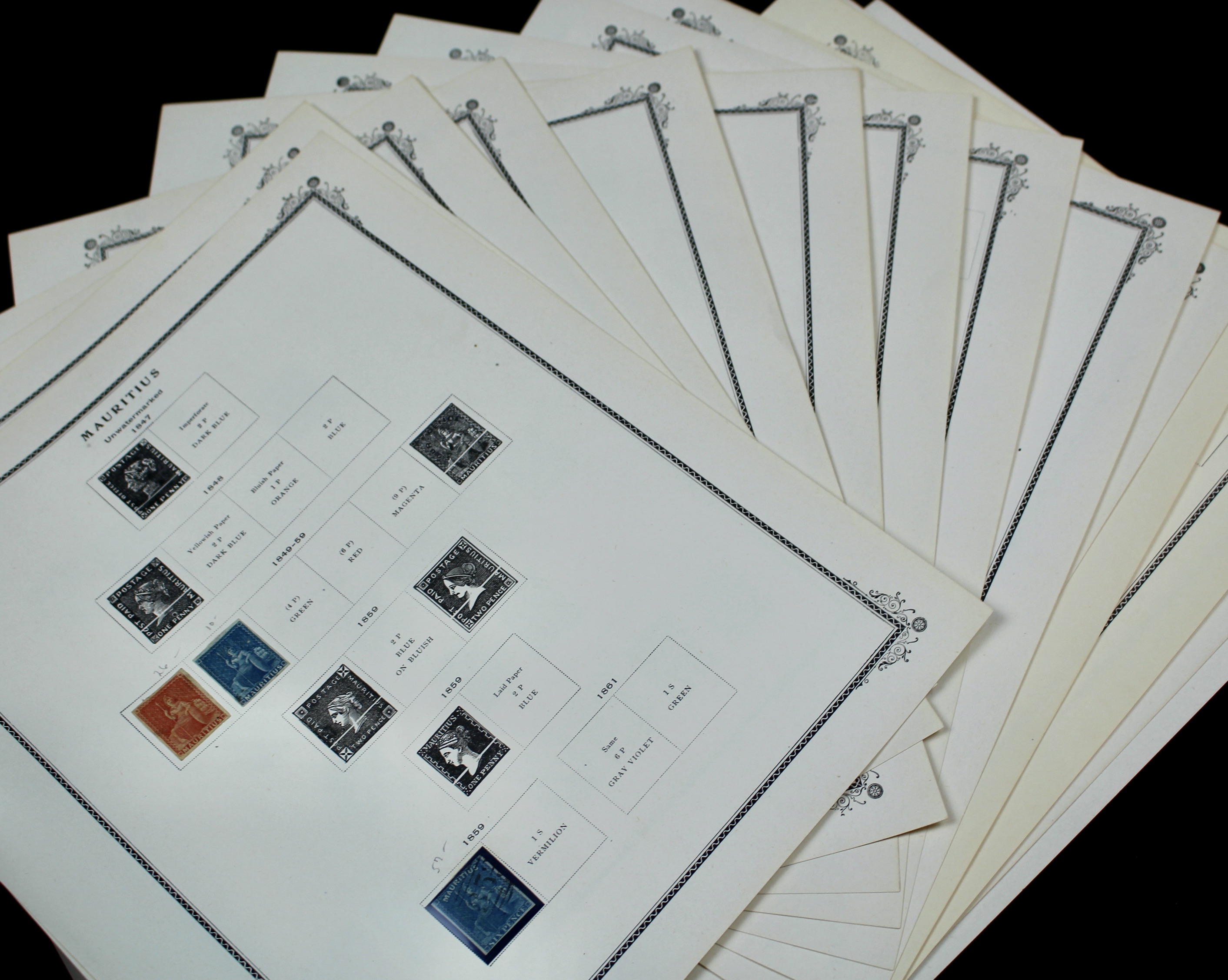 Mauritius Stamp Collection