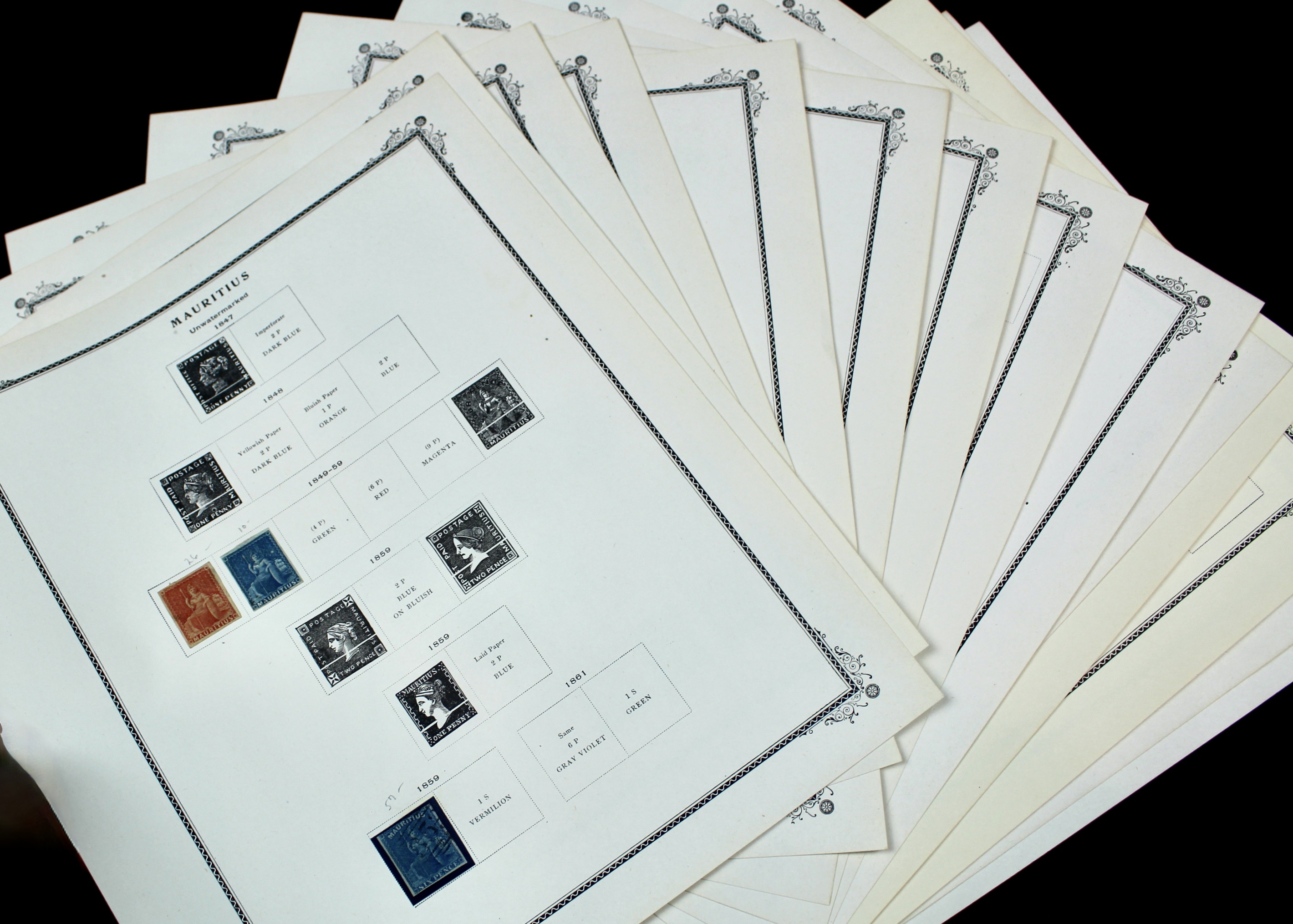 Mauritius Stamp Collection