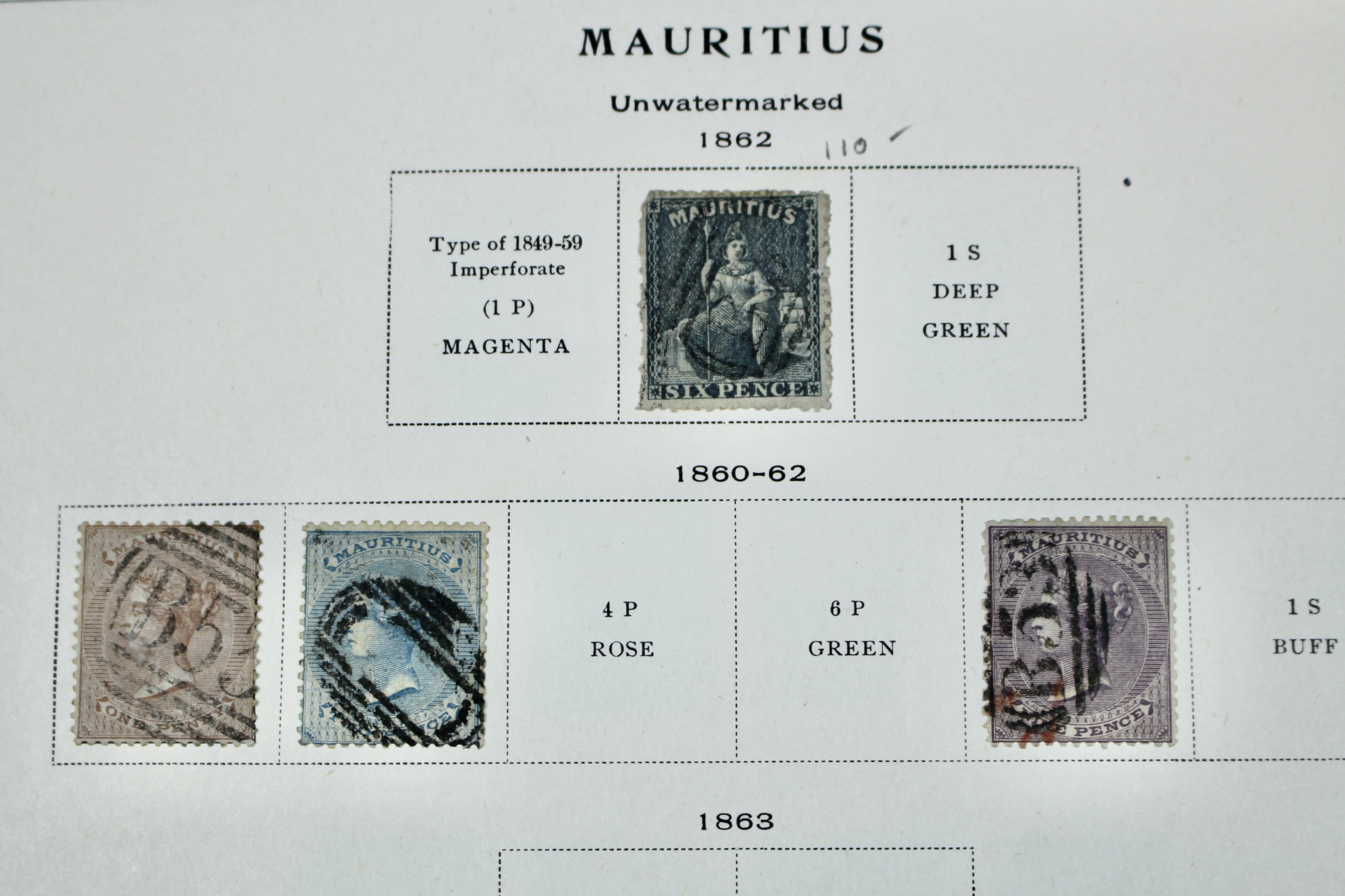 Mauritius Stamp Collection