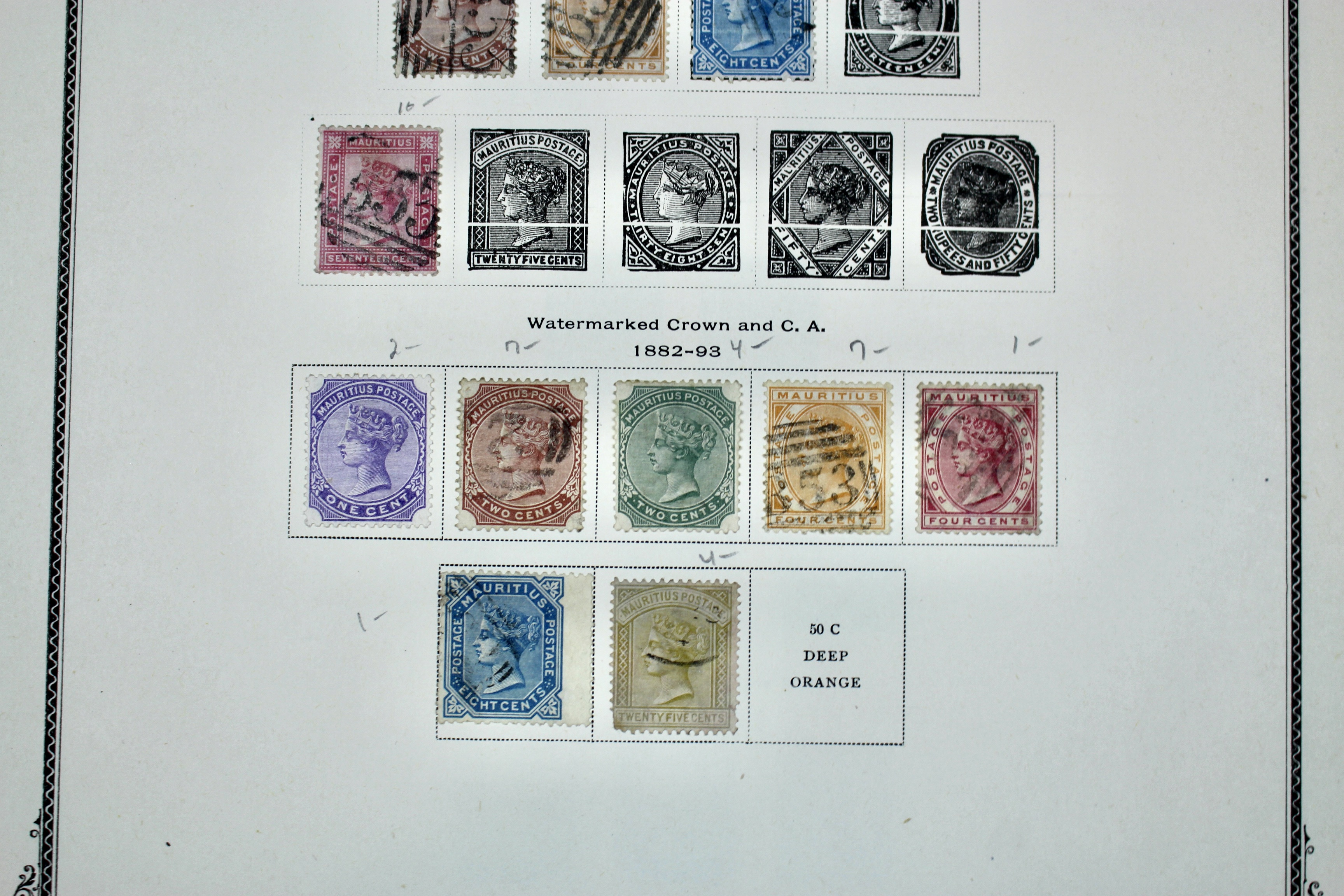 Mauritius Stamp Collection
