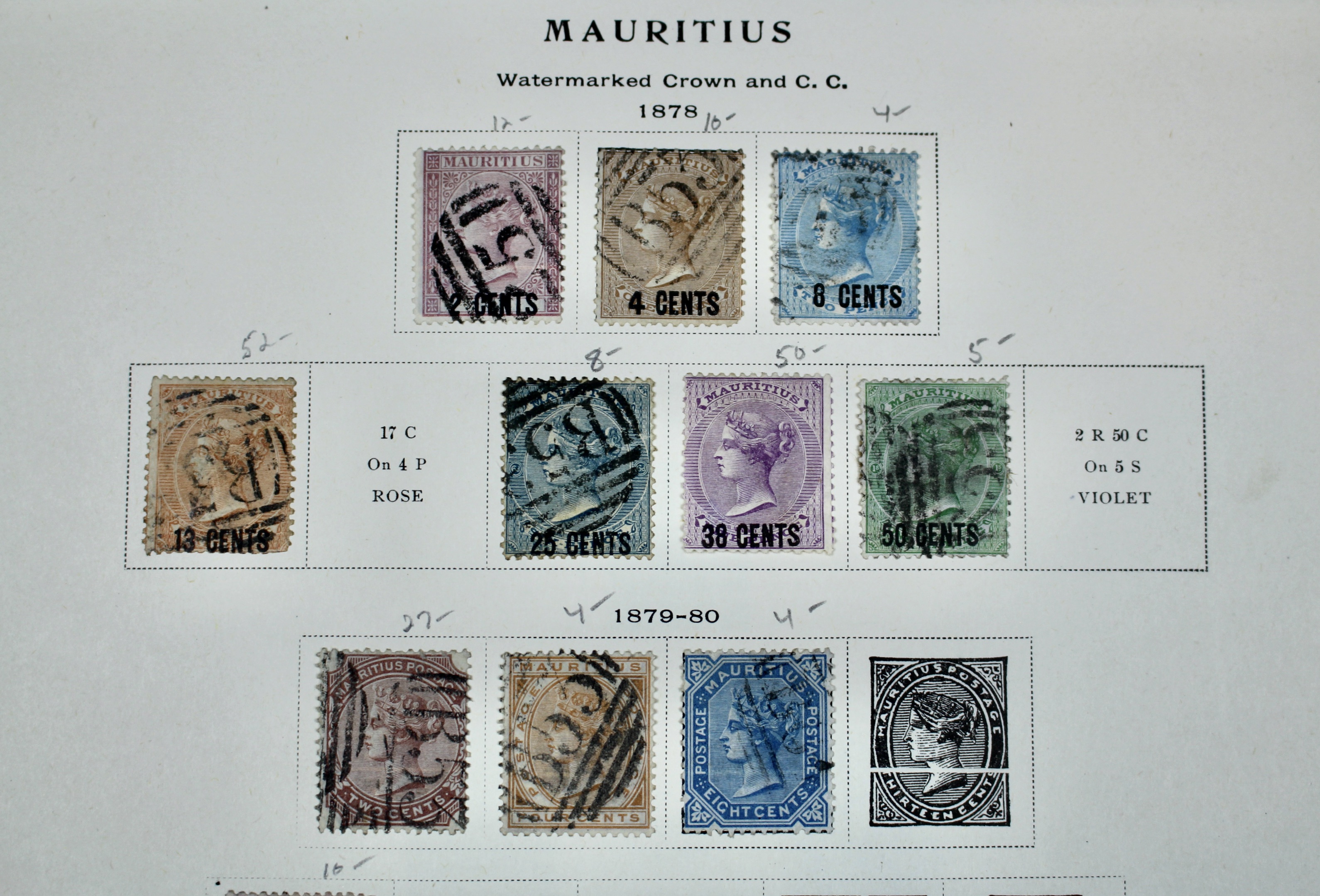 Mauritius Stamp Collection