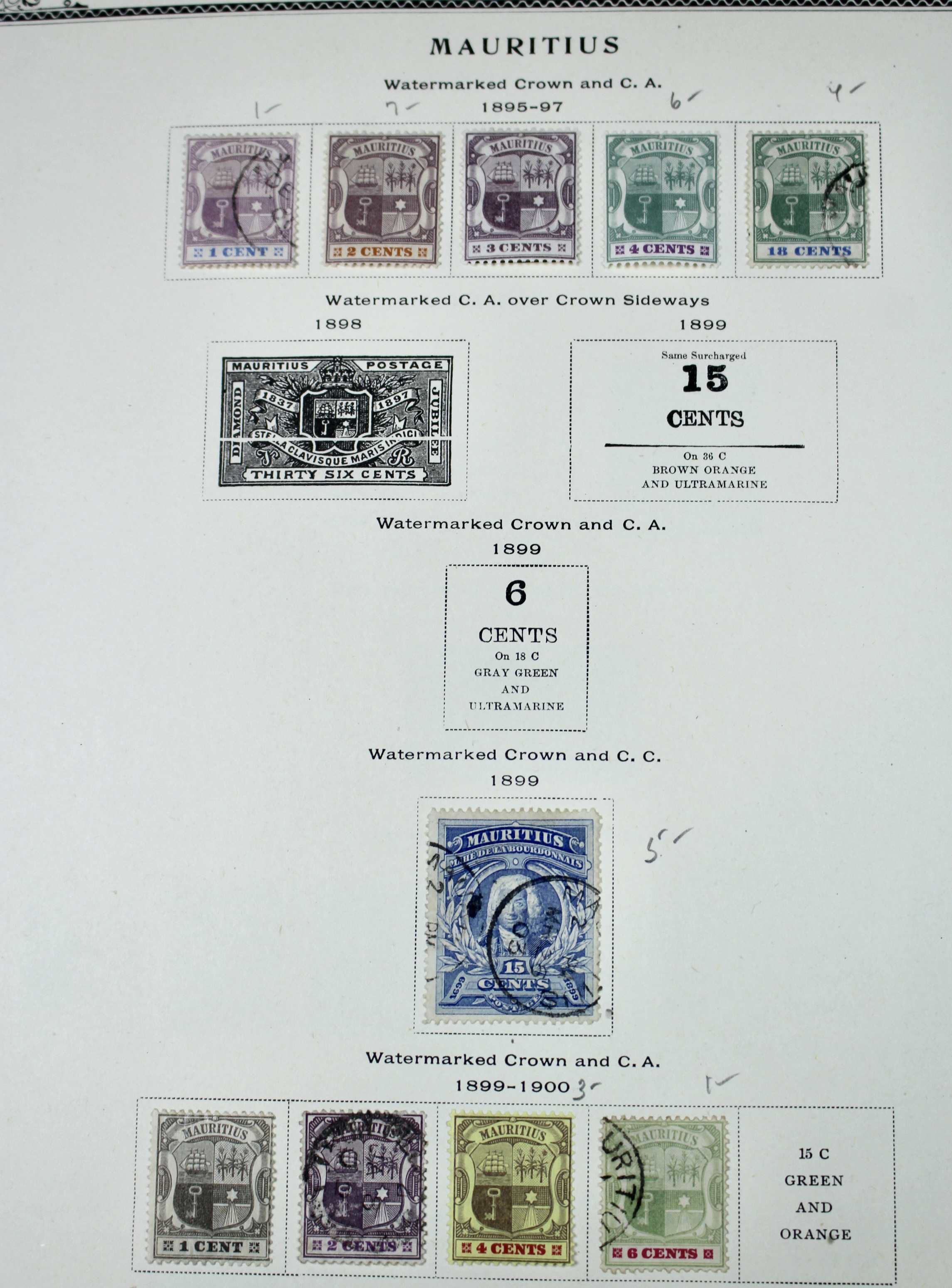 Mauritius Stamp Collection
