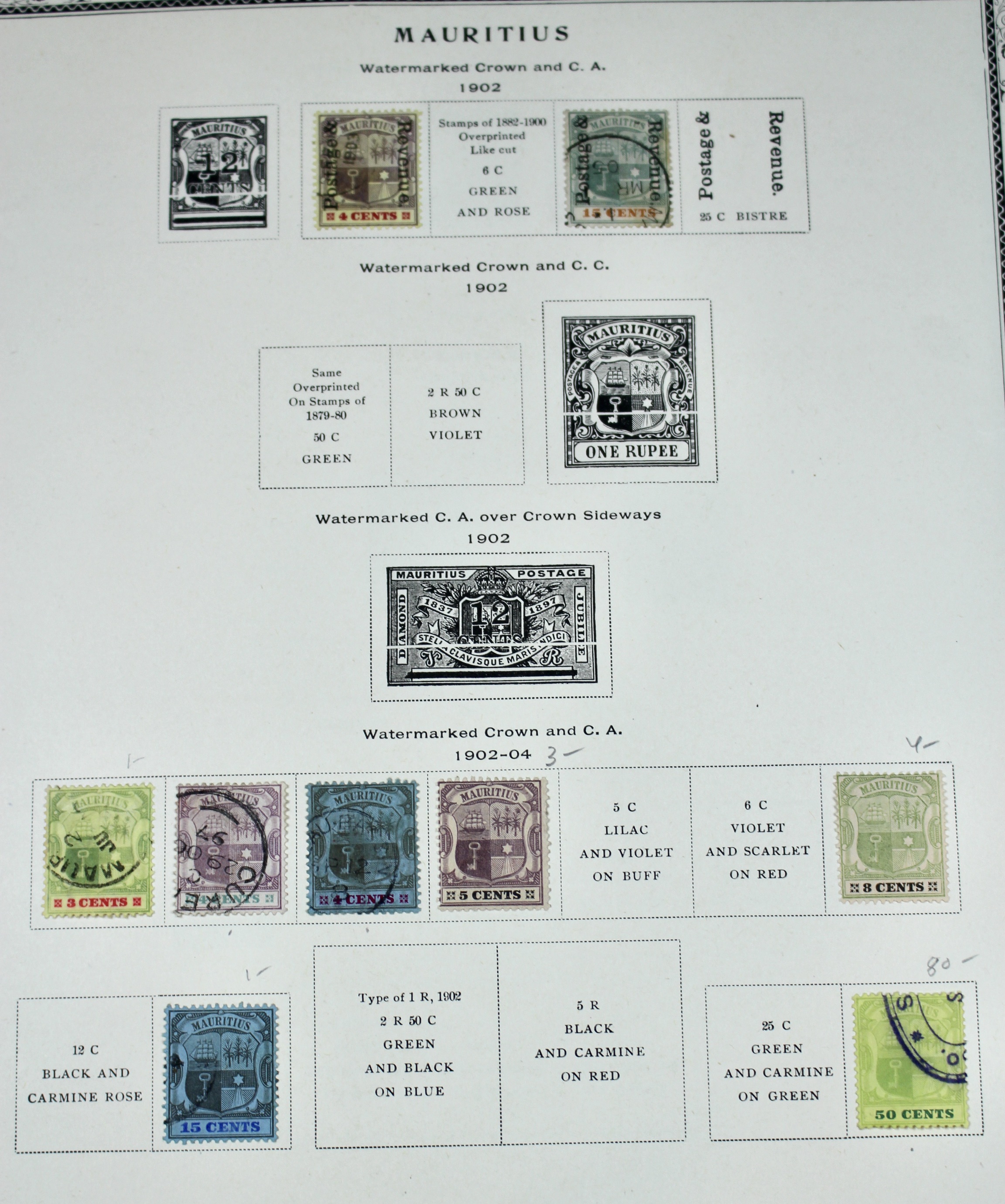Mauritius Stamp Collection