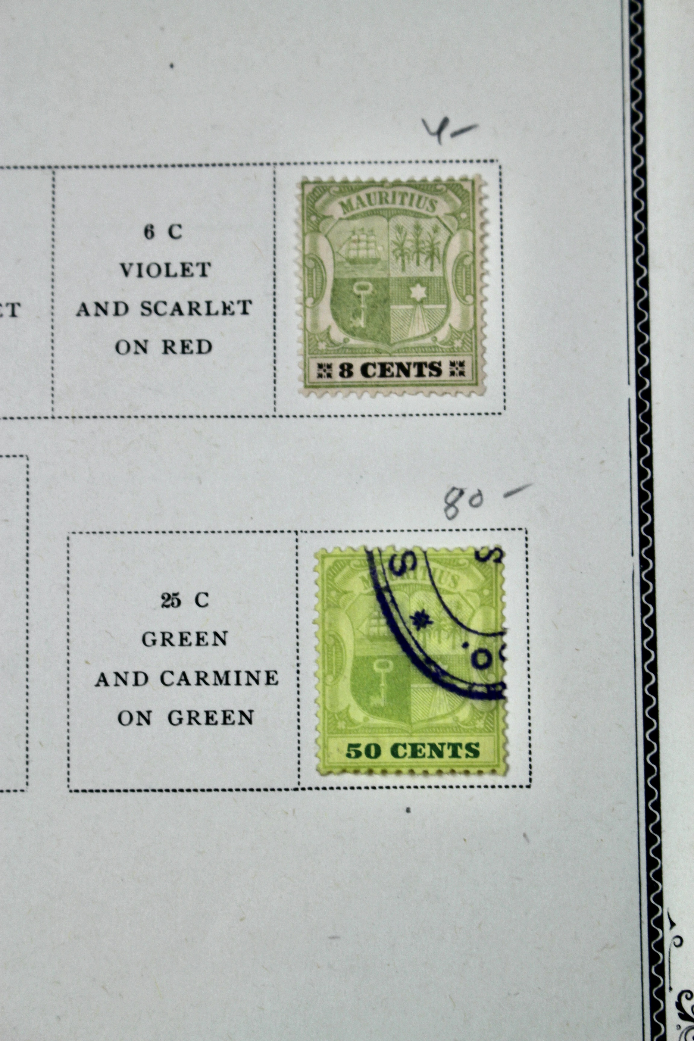 Mauritius Stamp Collection