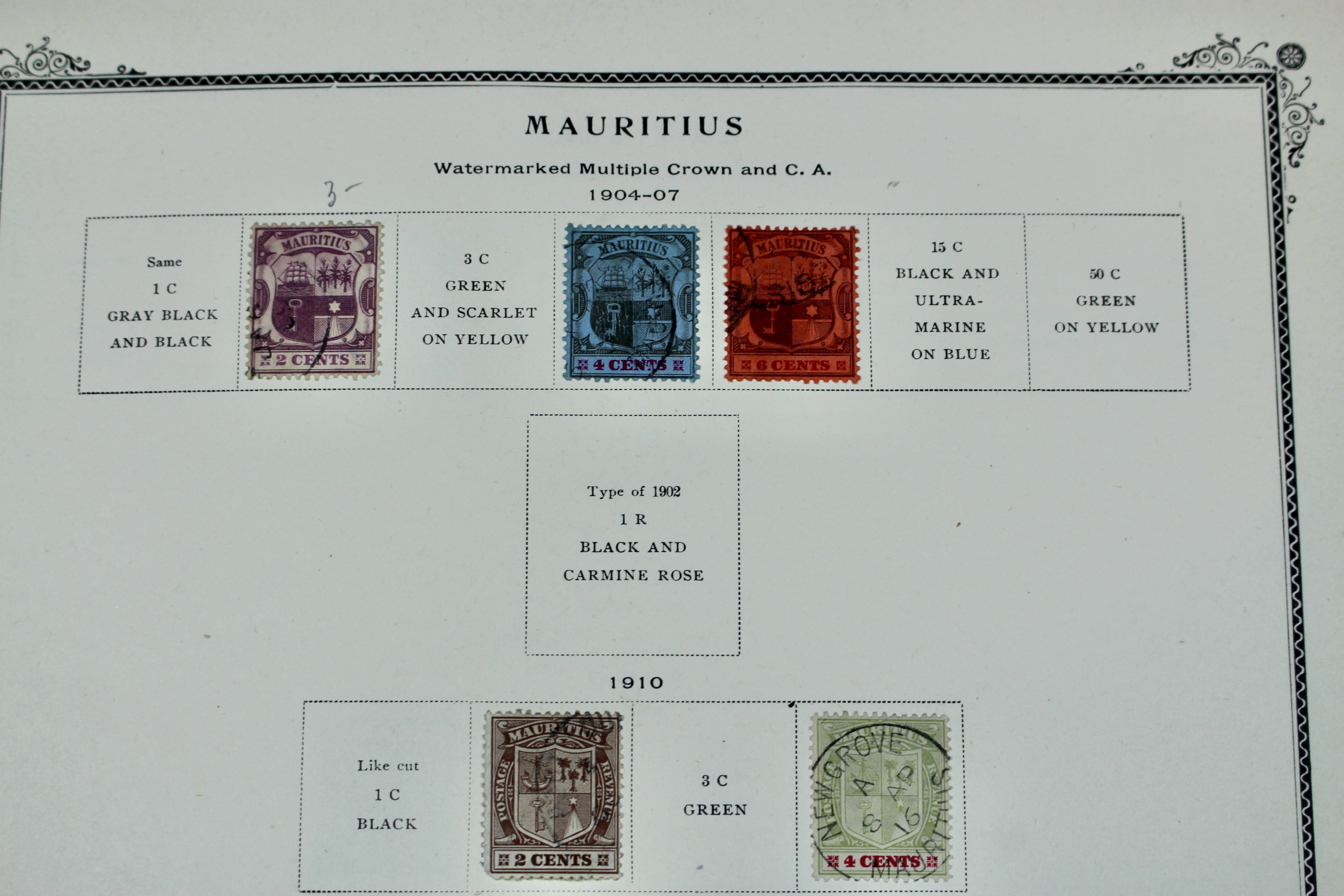 Mauritius Stamp Collection