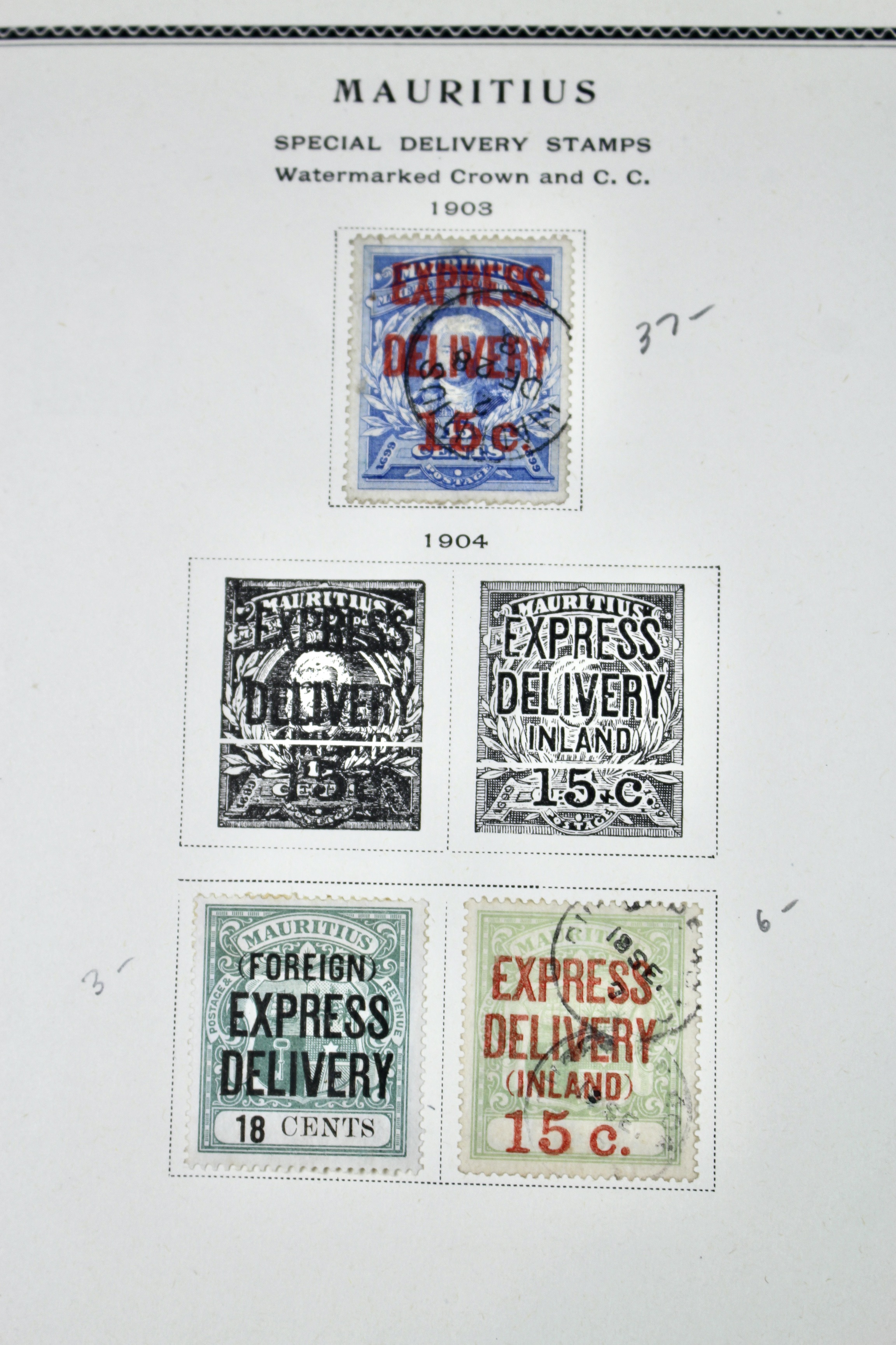 Mauritius Stamp Collection