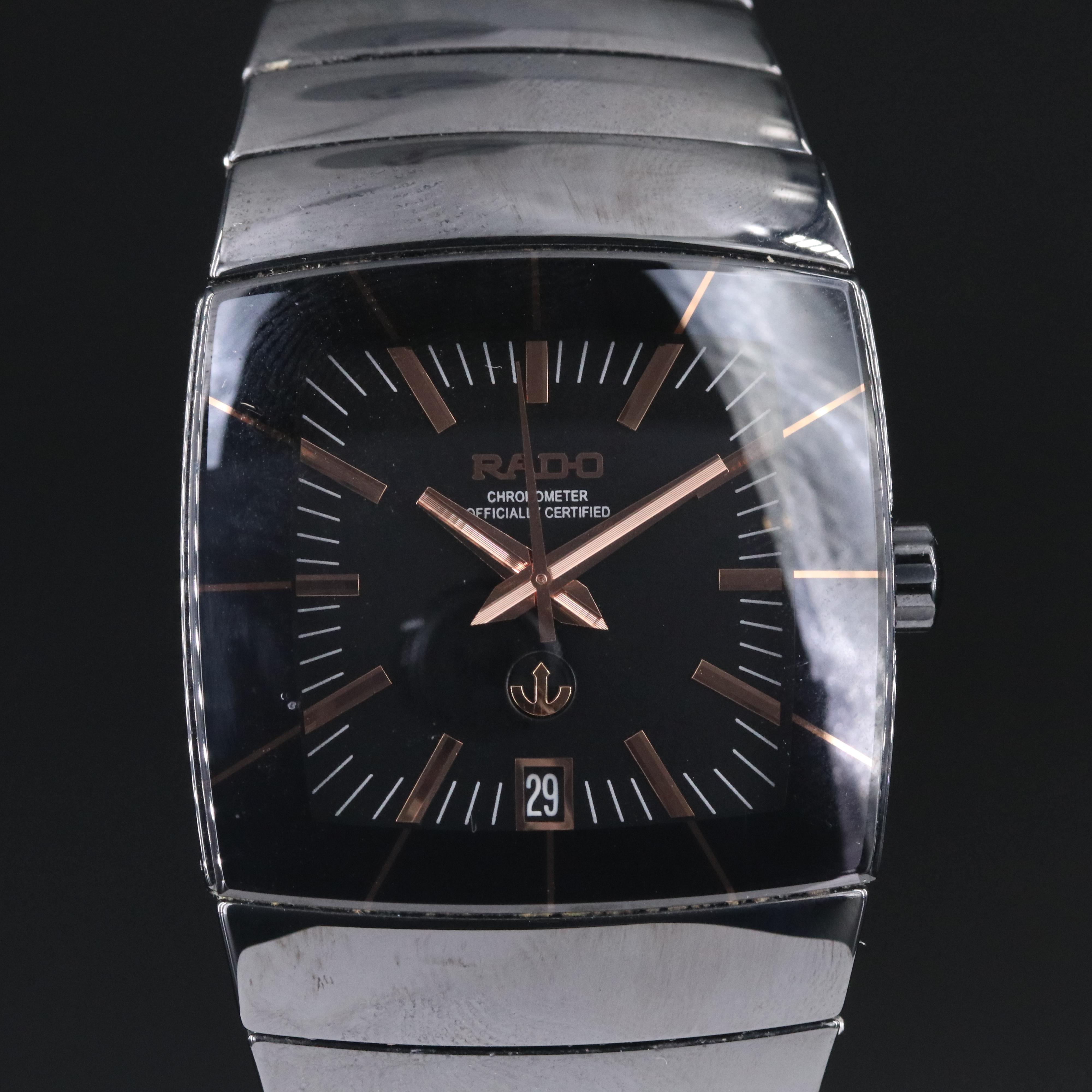 Rado Sintra Rose Gold Tone Dial Highlights Watch