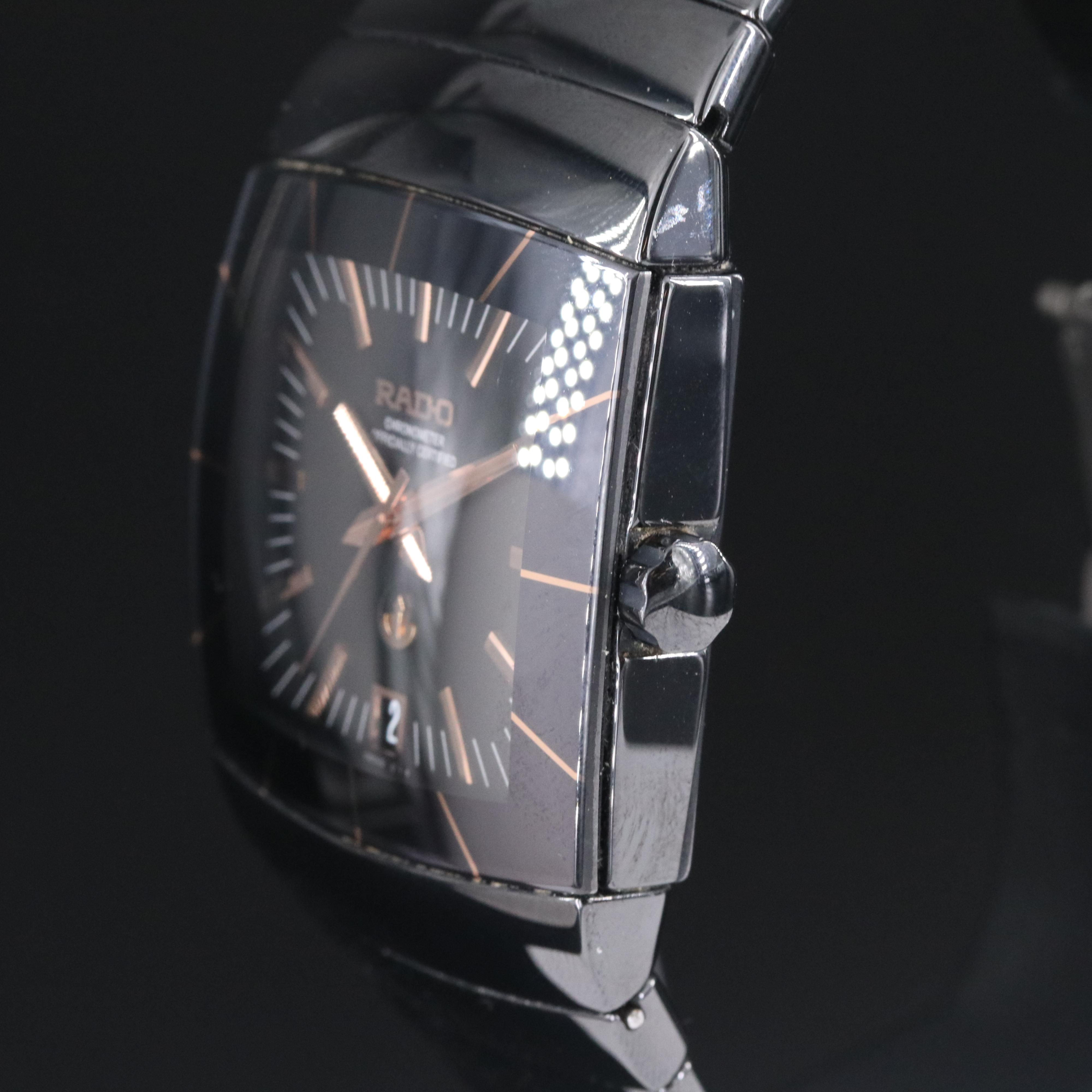 Rado Sintra Rose Gold Tone Dial Highlights Watch