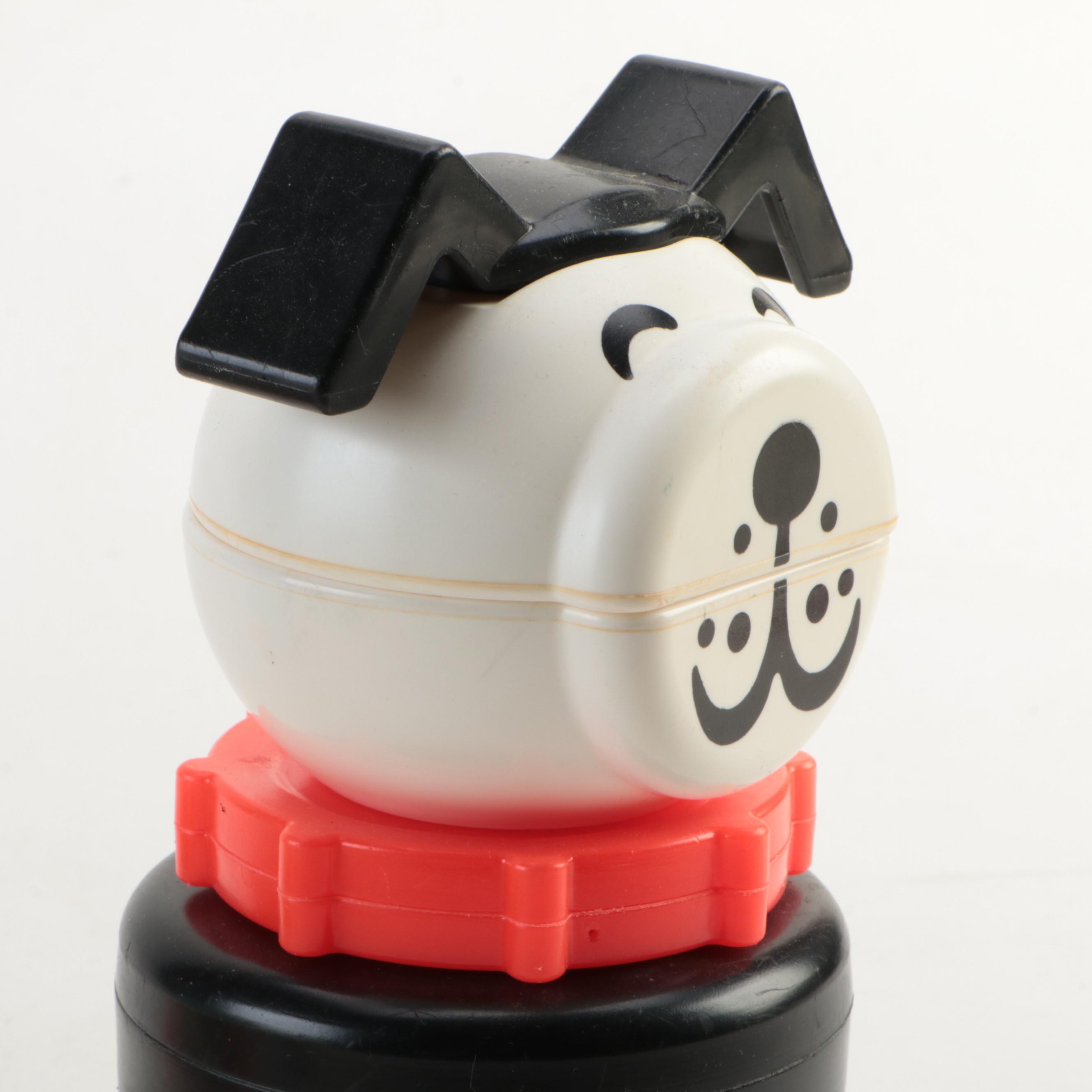 Fisher-Price "Lucky Dog" Stacking Puzzle with Pull-Behind Toys and Ball