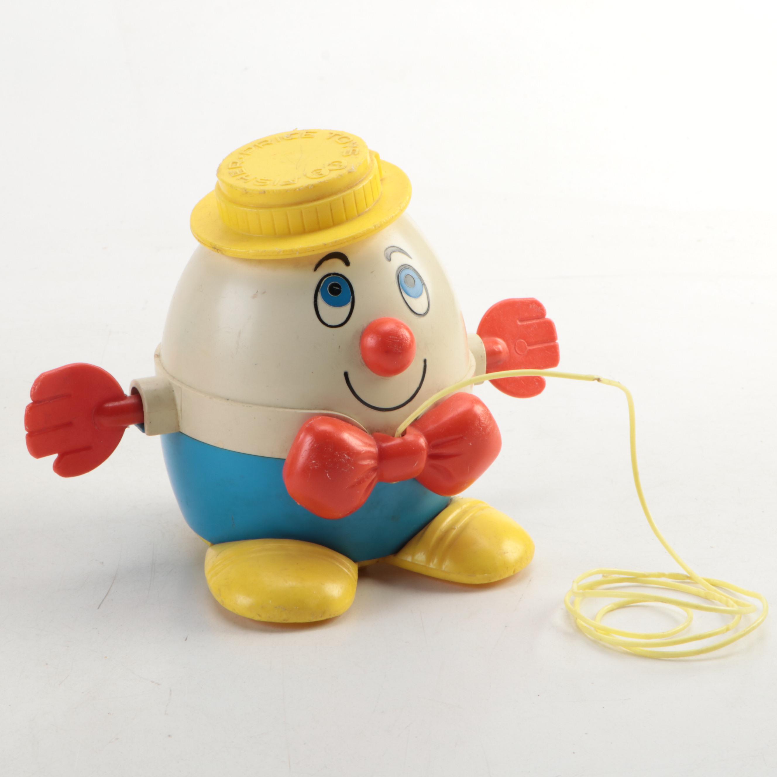 Fisher-Price "Lucky Dog" Stacking Puzzle with Pull-Behind Toys and Ball