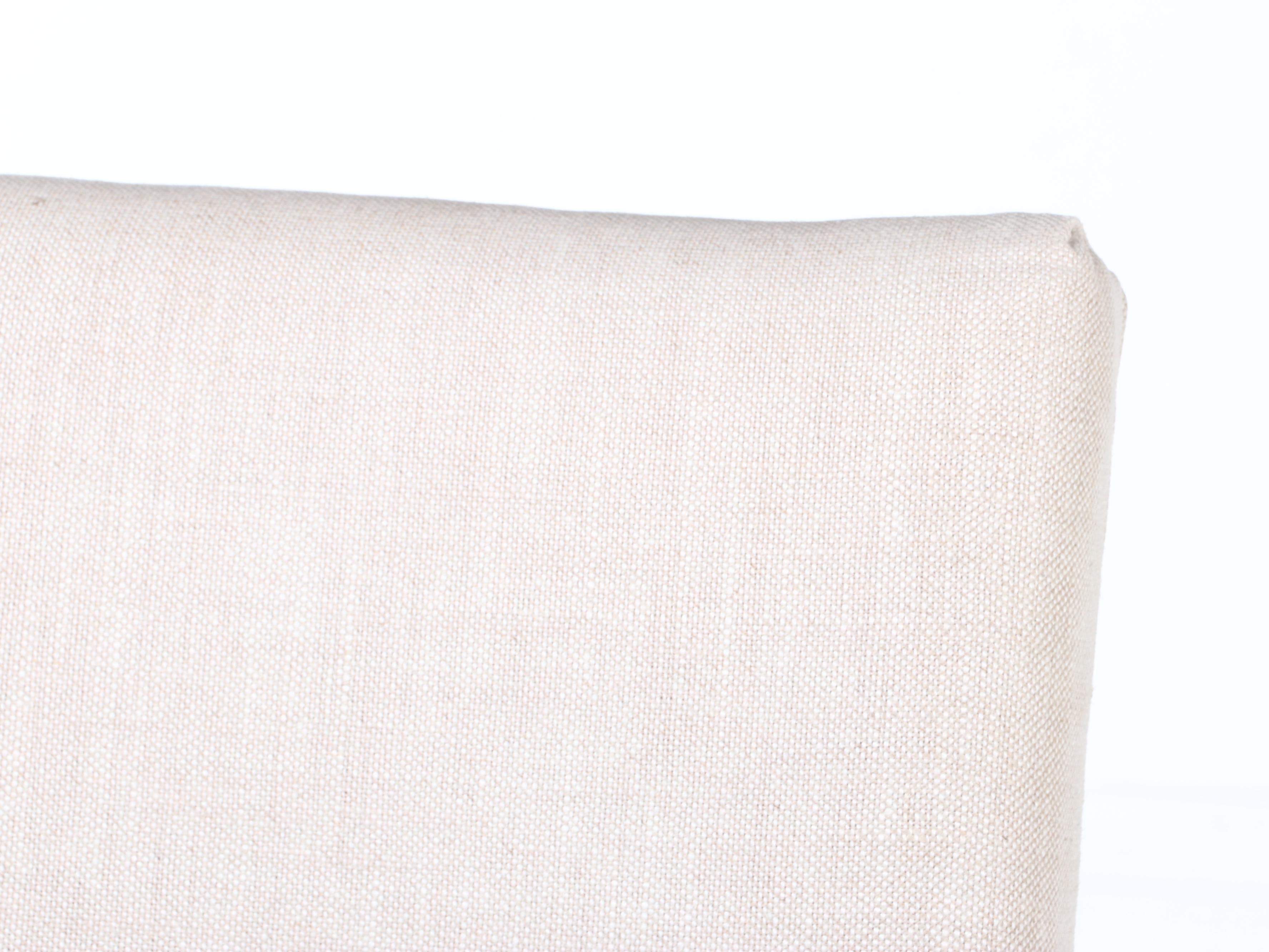 Set of Six Restoration Hardware Linen Upholstered Dining Chairs