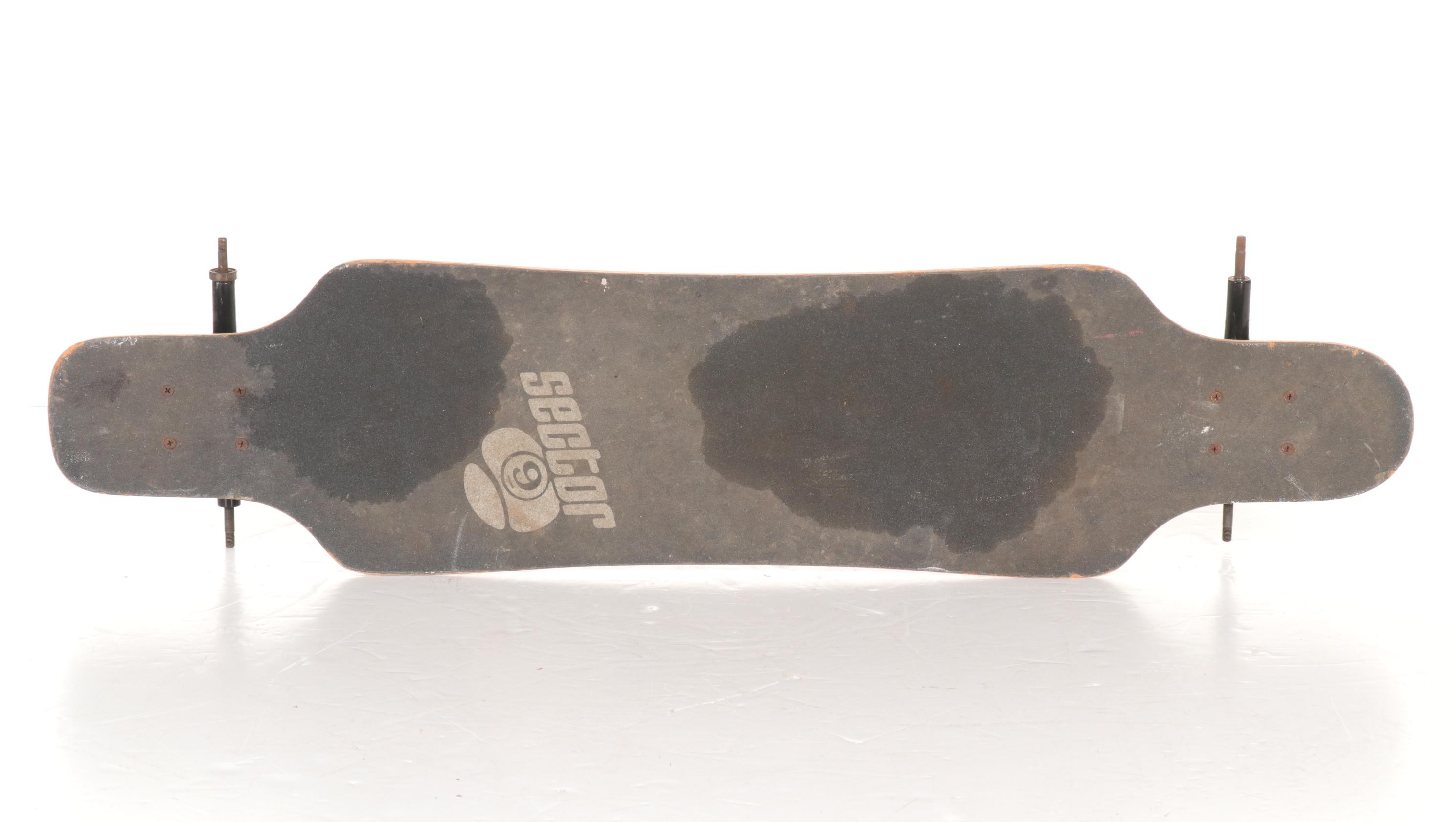 Sector 9 "Shaka" Longboard with ABEC 70mm Wheels